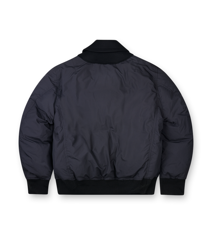 Sacai double-breasted wool Puffer Jacket