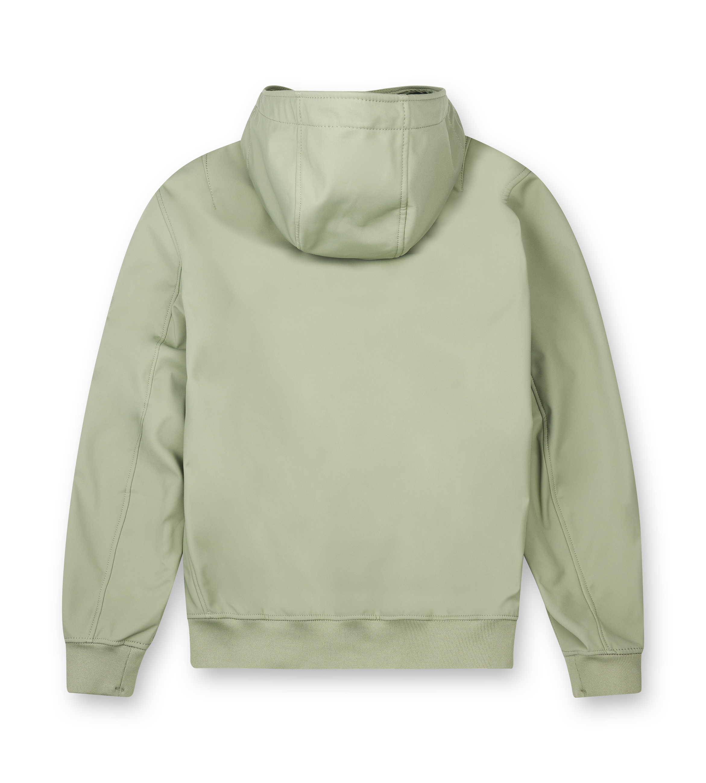 Stone Island Micro Twill Hooded Jacket in Sage Green