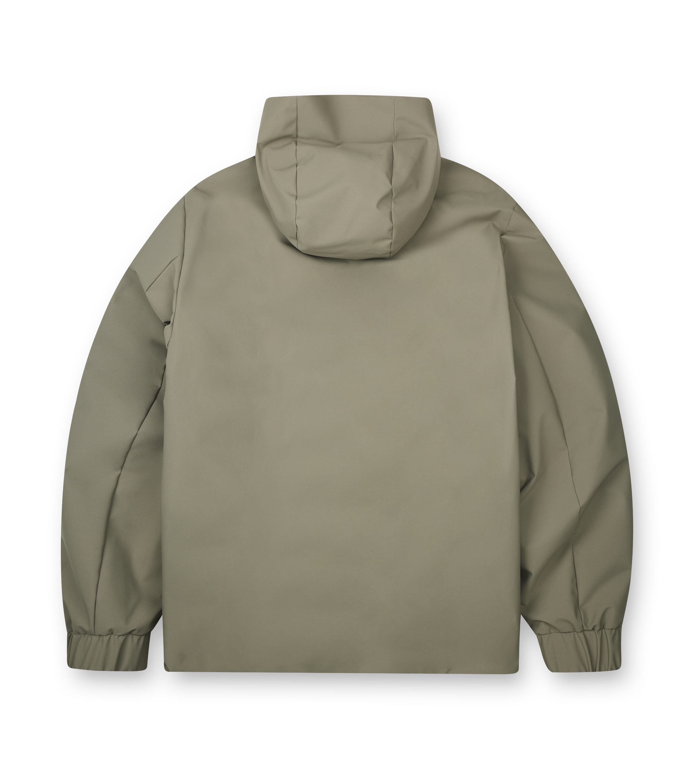 Moncler Escurays Hooded Short Down Jacket in Olive Green