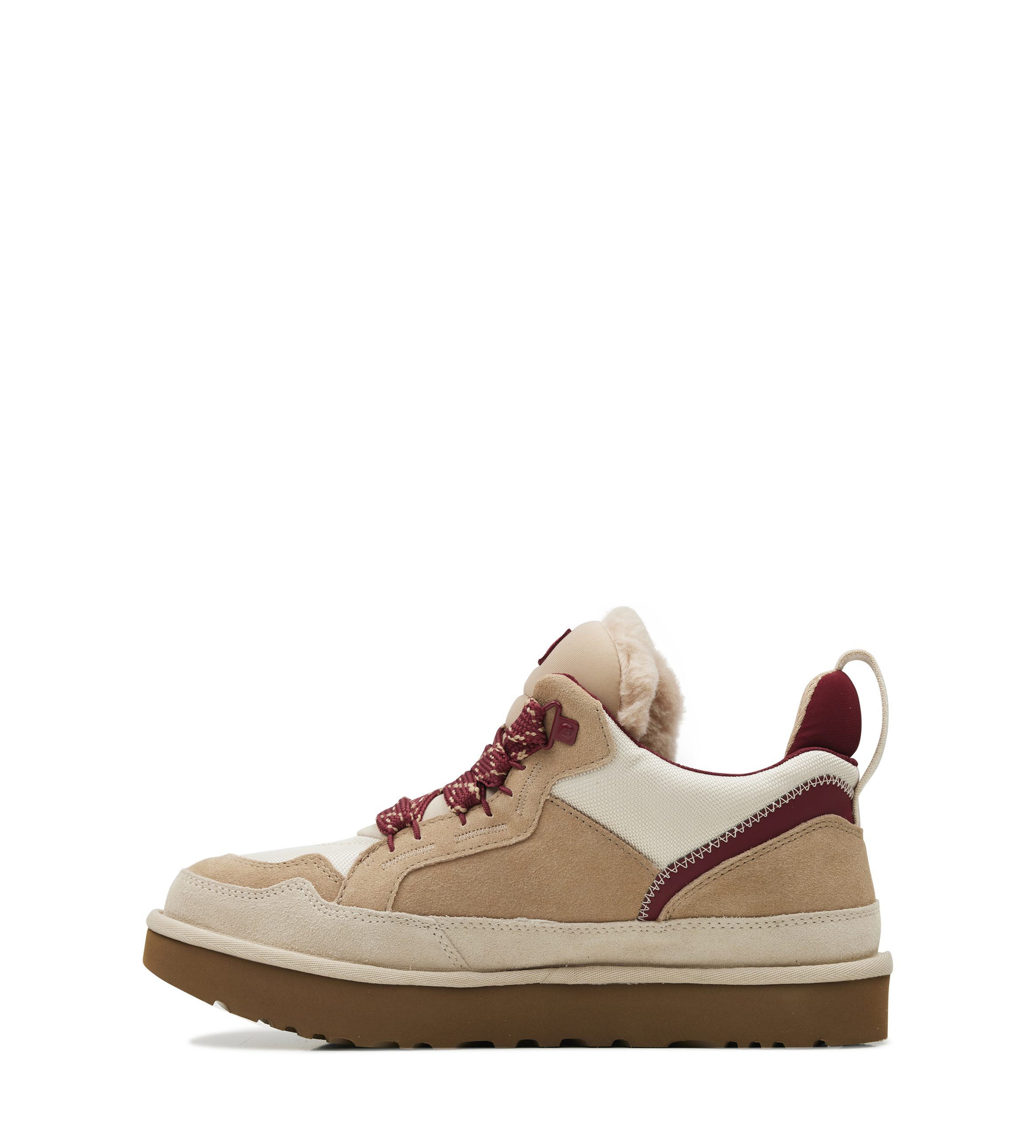 UGG Lowmel Sneakers in Driftwood / Biking Red
