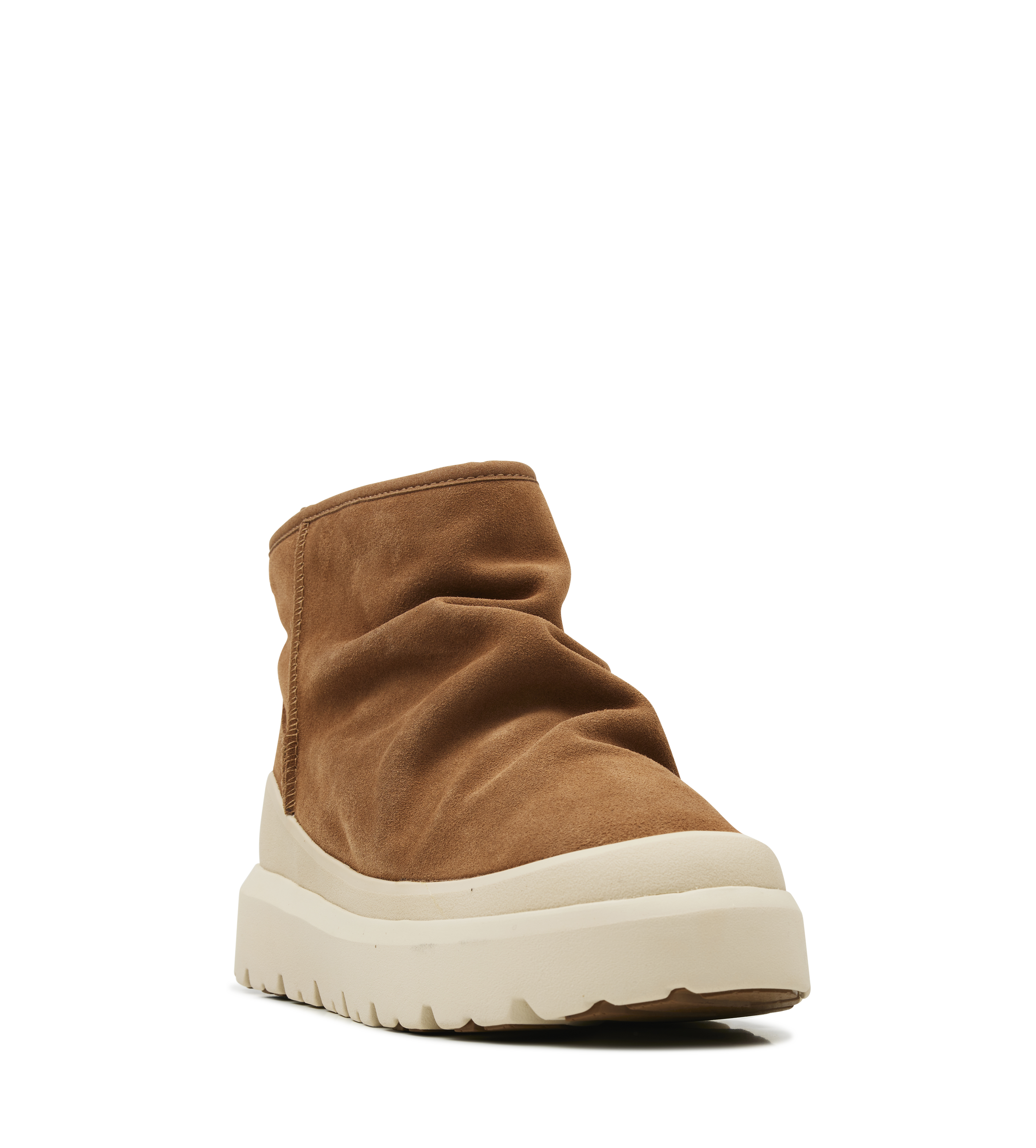 UGG Heritage Utility Mini Boots in Chestnut / Whitecap