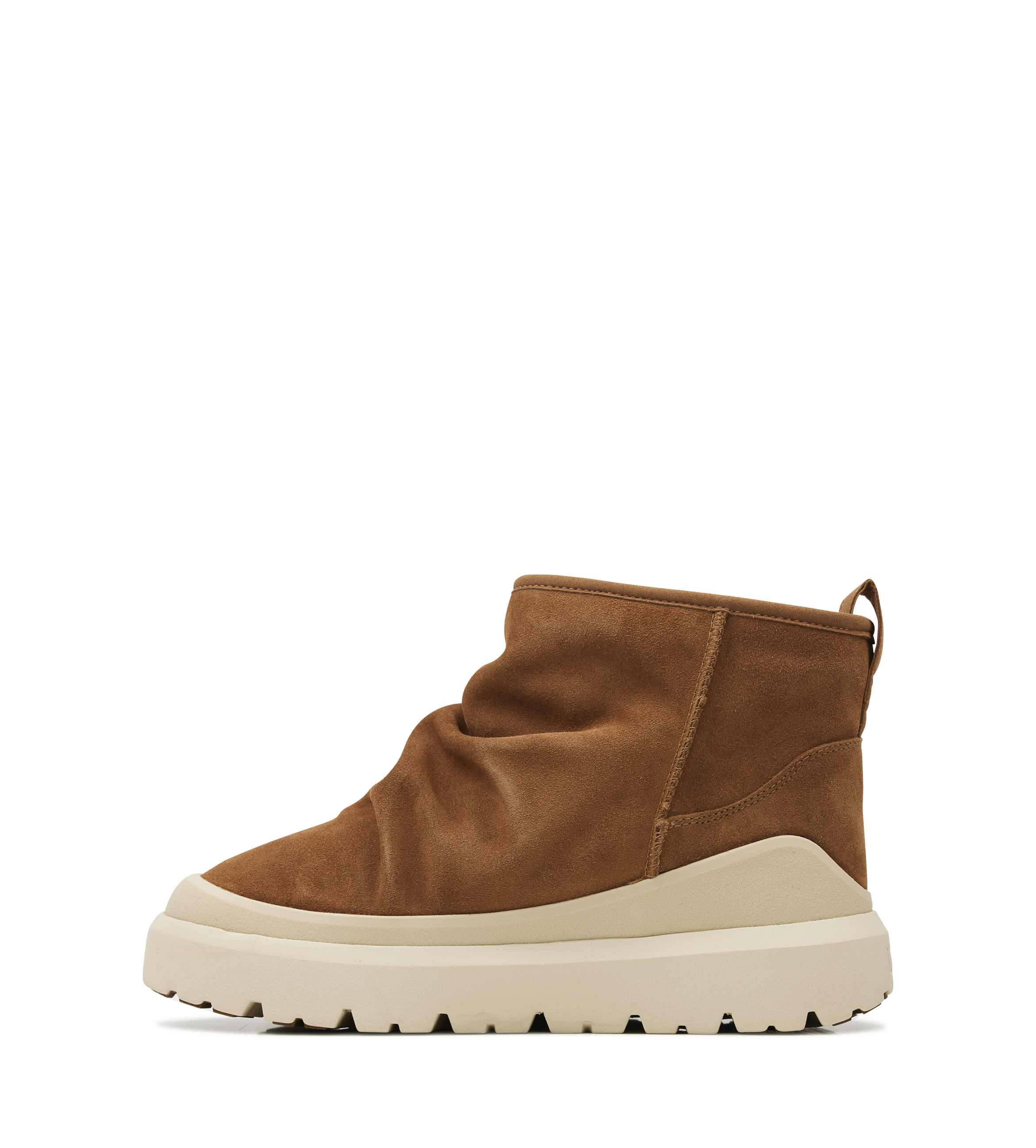 UGG Heritage Utility Mini Boots in Chestnut / Whitecap