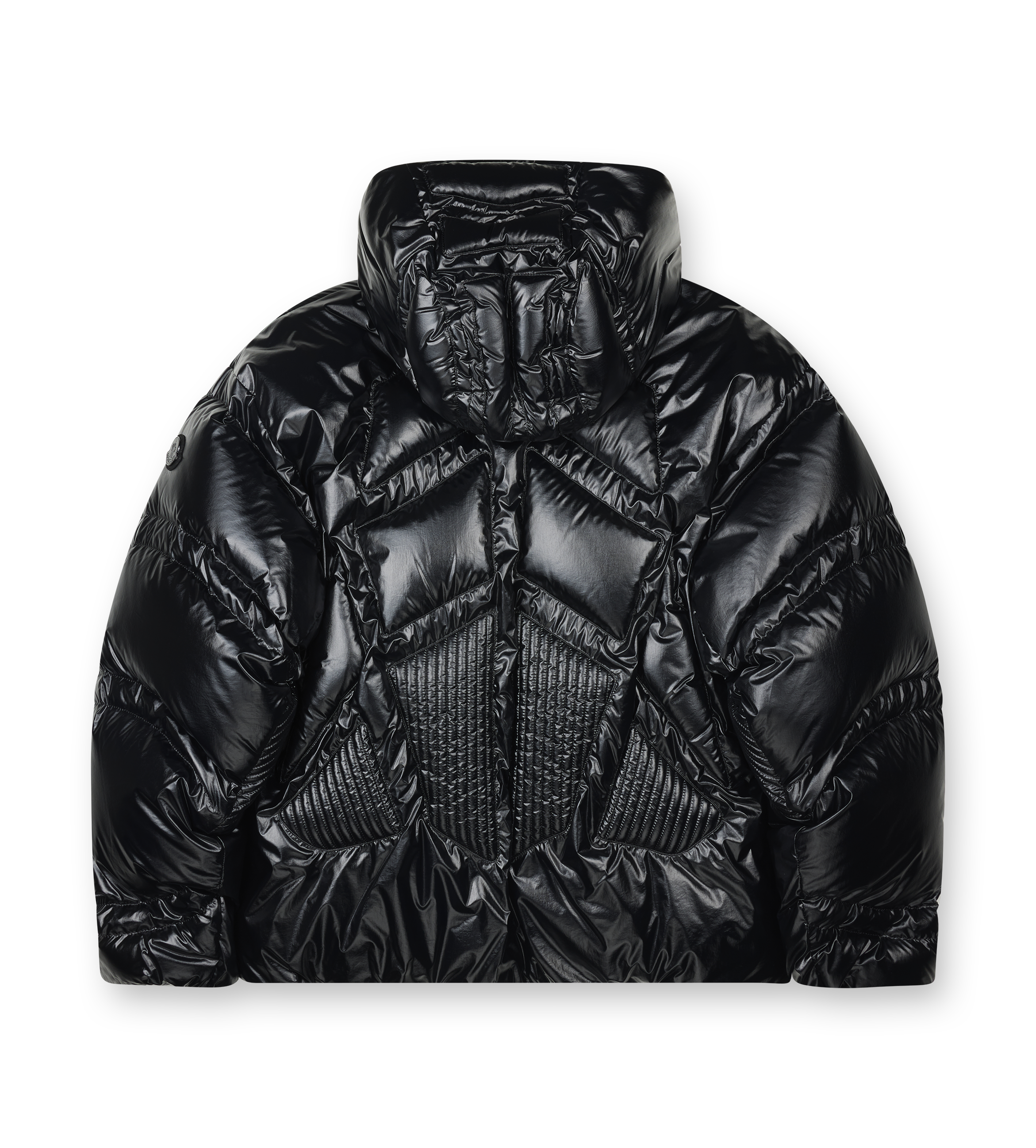 Moncler Genius x A$AP Rocky Bahianinha Short Down Jacket in Black
