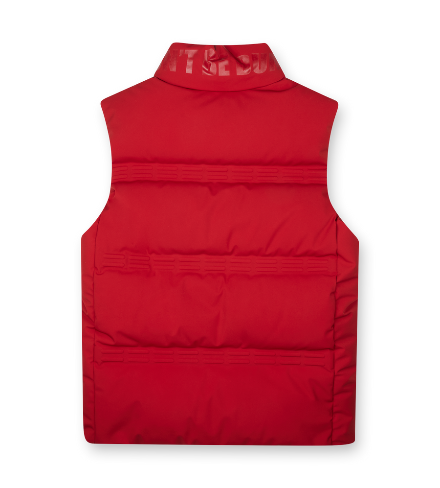 Moncler Genius x A$AP Rocky Sparky Down Gilet in Red