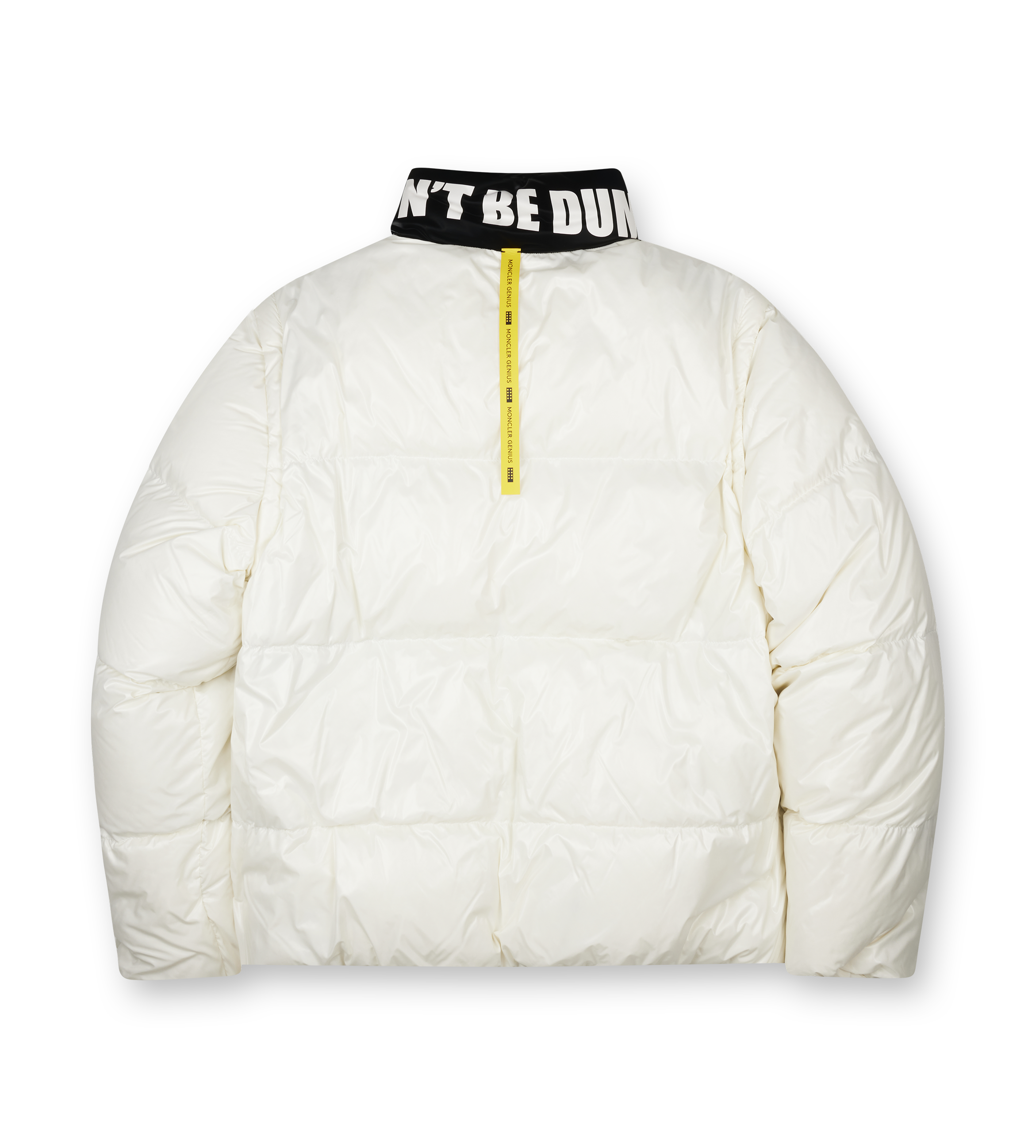 Moncler Genius x A$AP Rocky Throttle Reversible 2-in-1 Down Jacket in Black and white