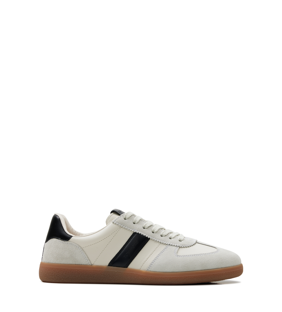 Tom Ford Archer Leather Sneakers in White