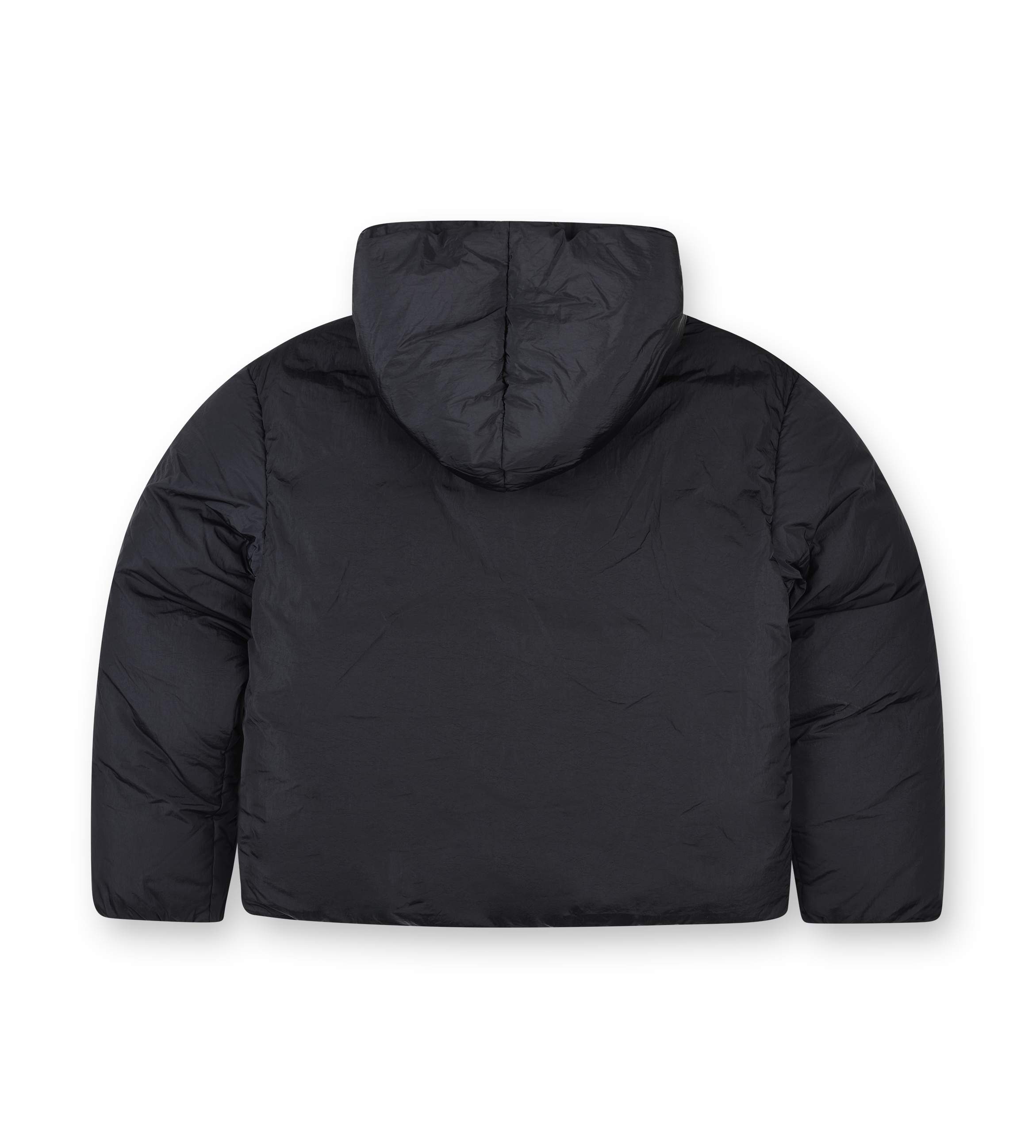 Jacquemus Hooded Down Jacket in Black