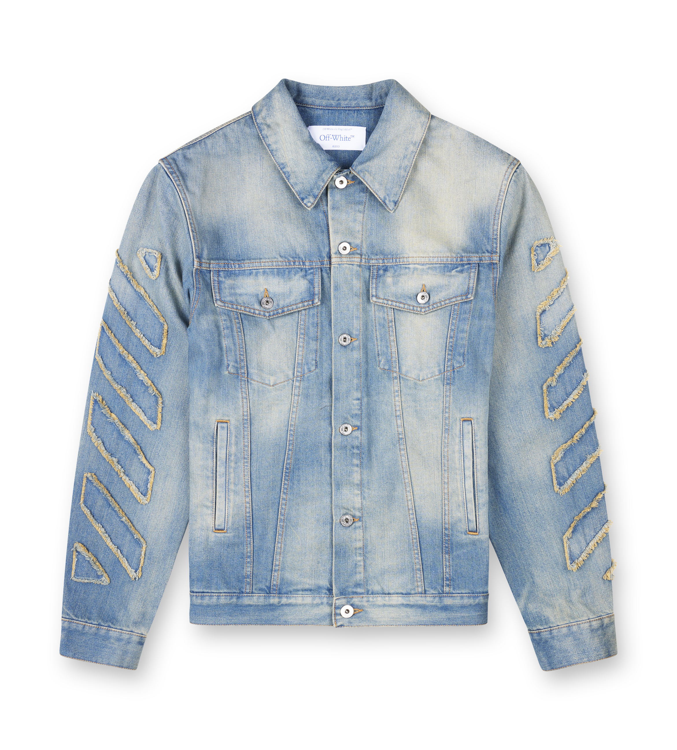 Off-White Denim Jacket in Light Blue