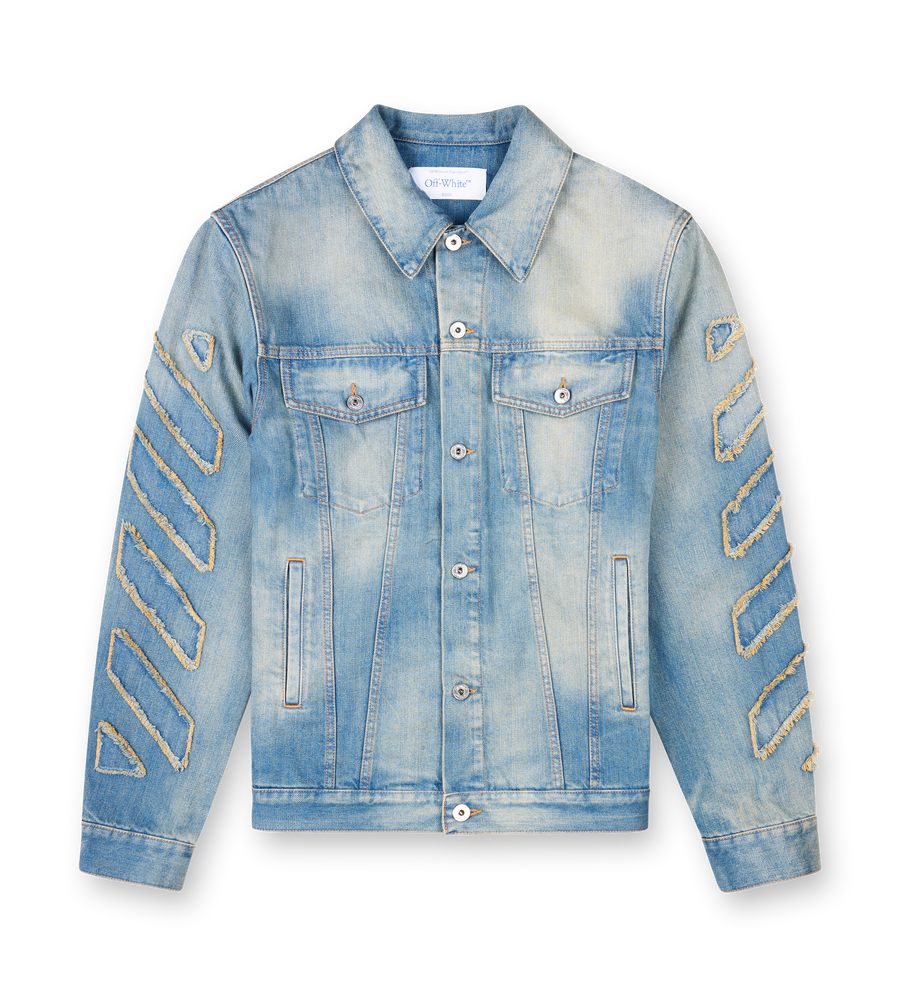 Off-White Denim Jacket in Light Blue