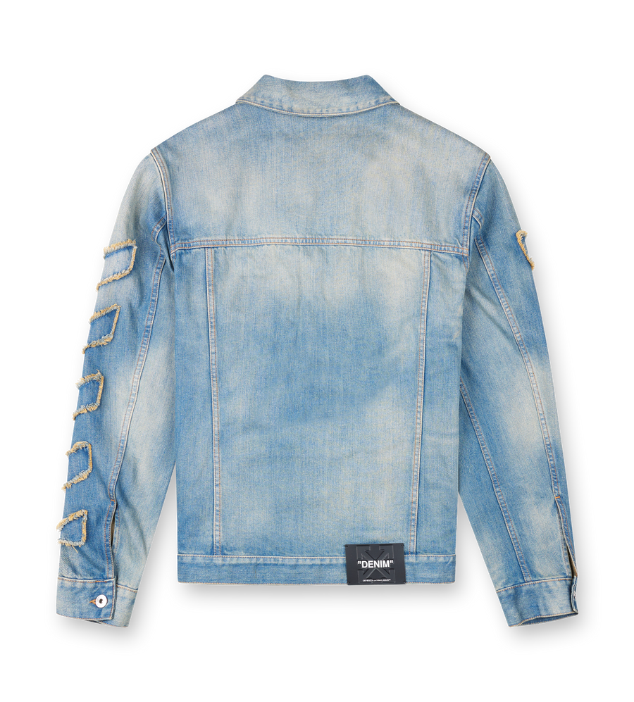 Off-White Denim Jacket in Light Blue