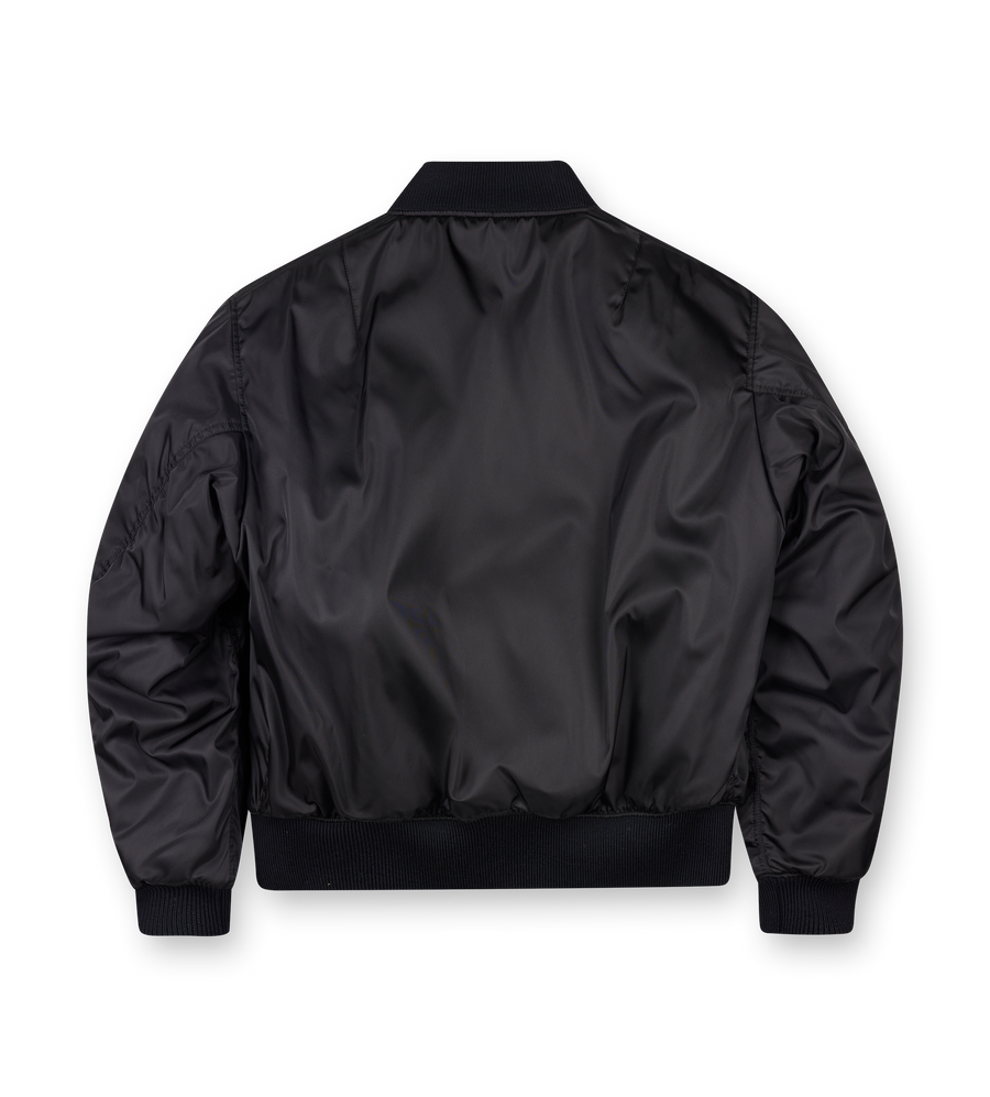 Prada Re-Nylon Bomber Jacket in Black