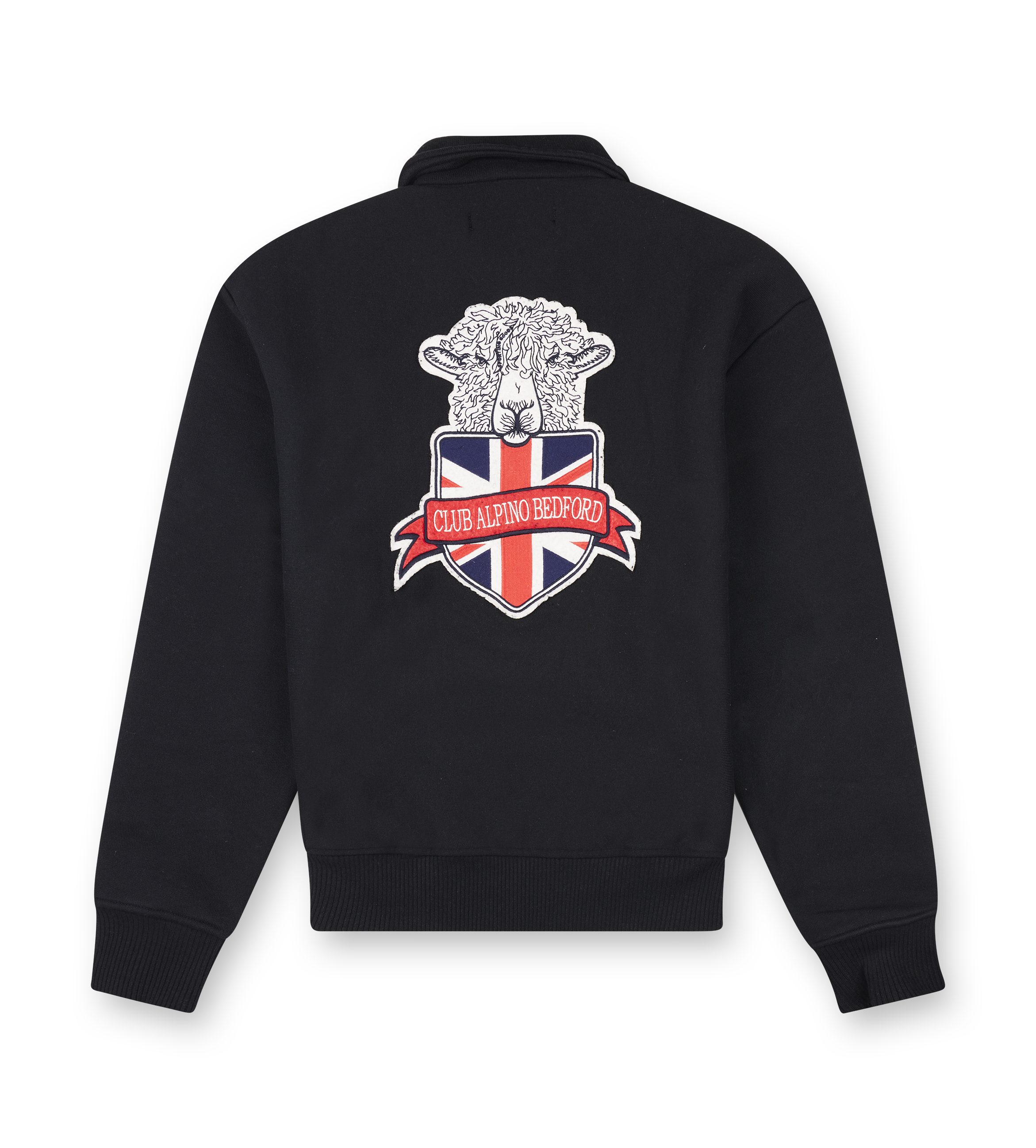 Pal Sporting Goods Alpino Half Zip Sweatshirt in Caviar