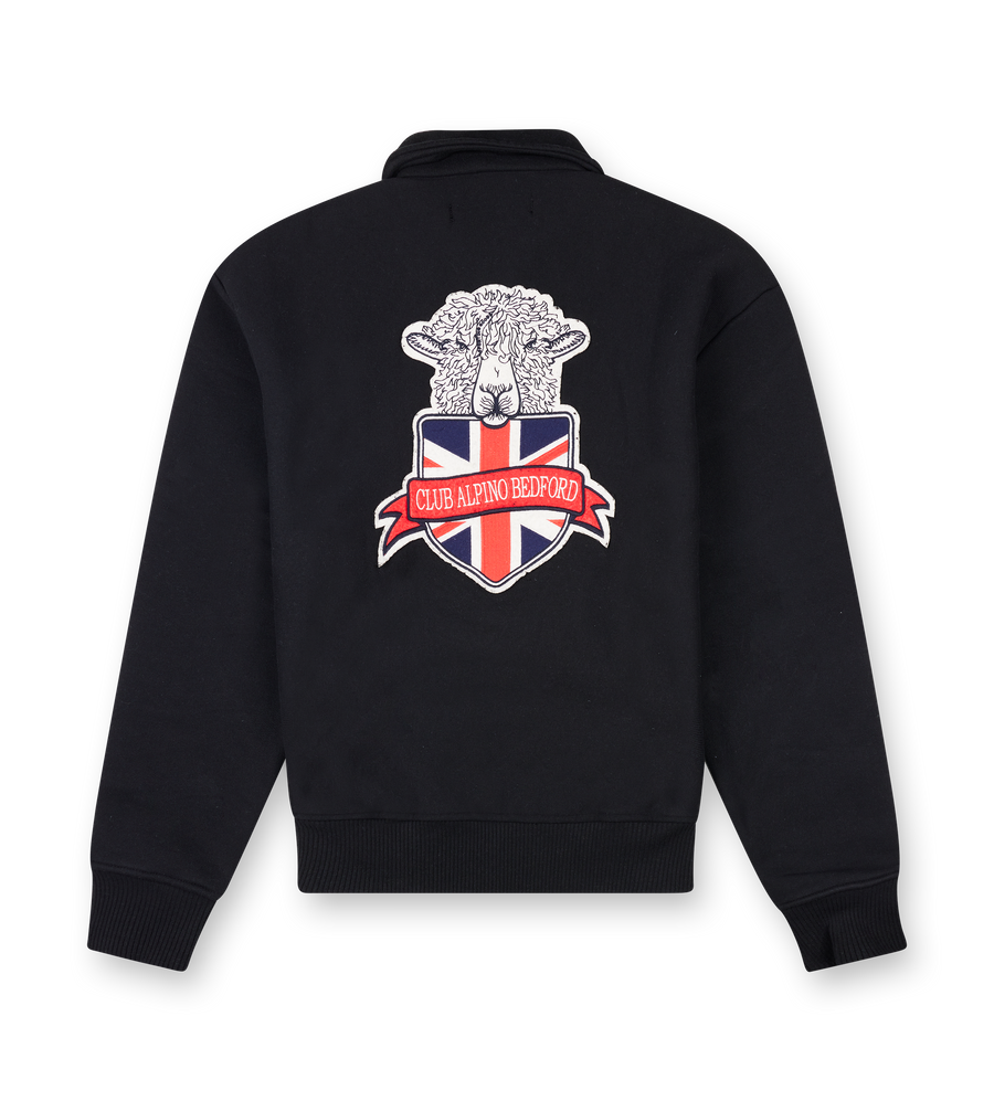 Pal Sporting Goods Alpino Half Zip Sweatshirt in Caviar