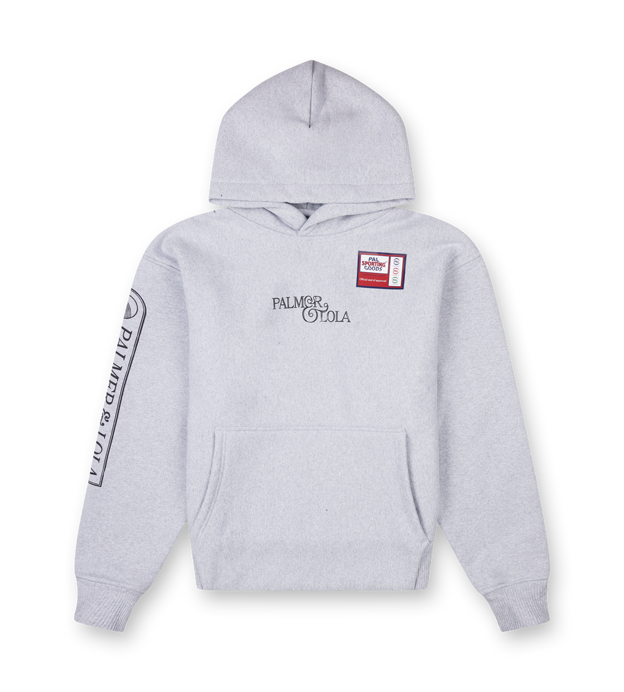 Pal Sporting Goods Wolds Hoody in Light Grey Marl
