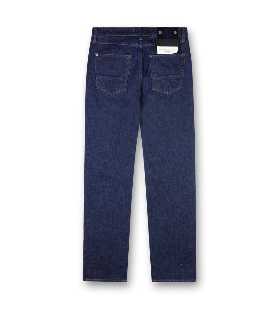 Stone Island Indigo Denim-Rinsed Jeans in Blue Rinse
