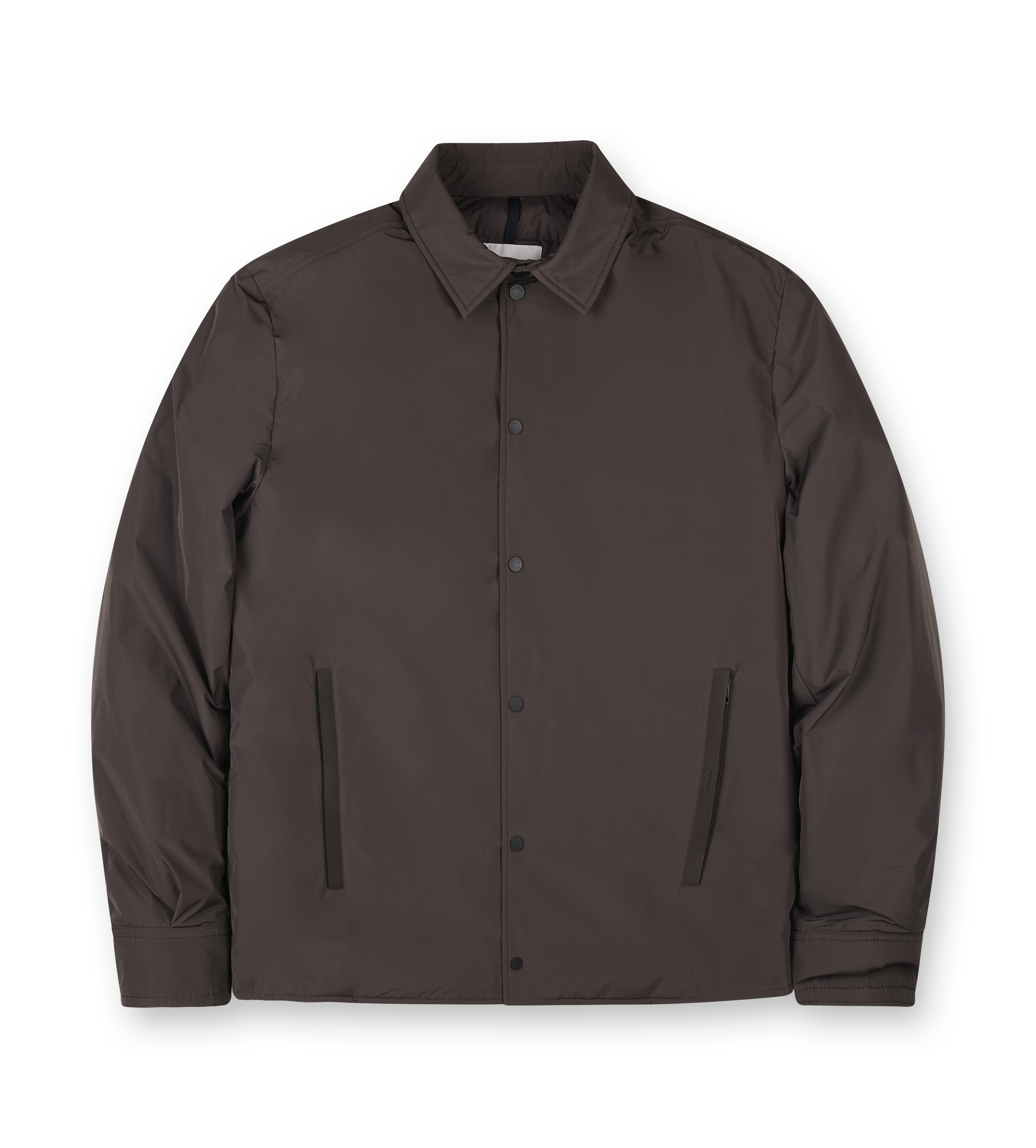 Moncler Gascogne Down Shirt Jacket in Brown