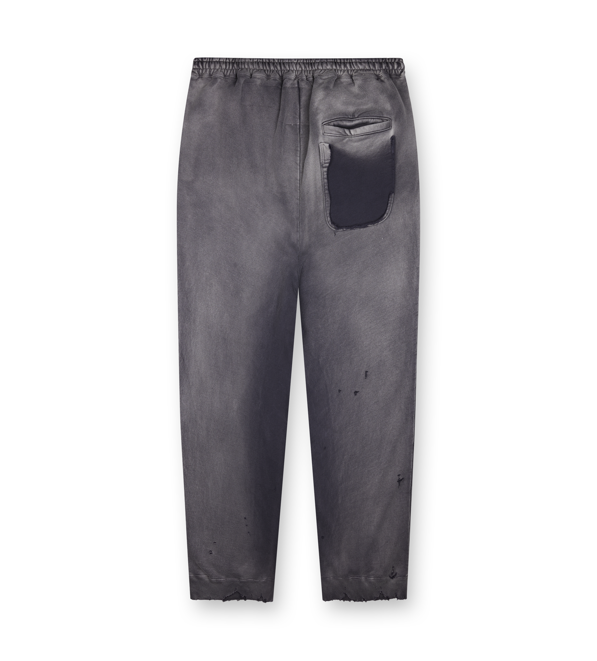 Maison Mihara Yasuhiro Sun Faded Like Sweat Pants in Black