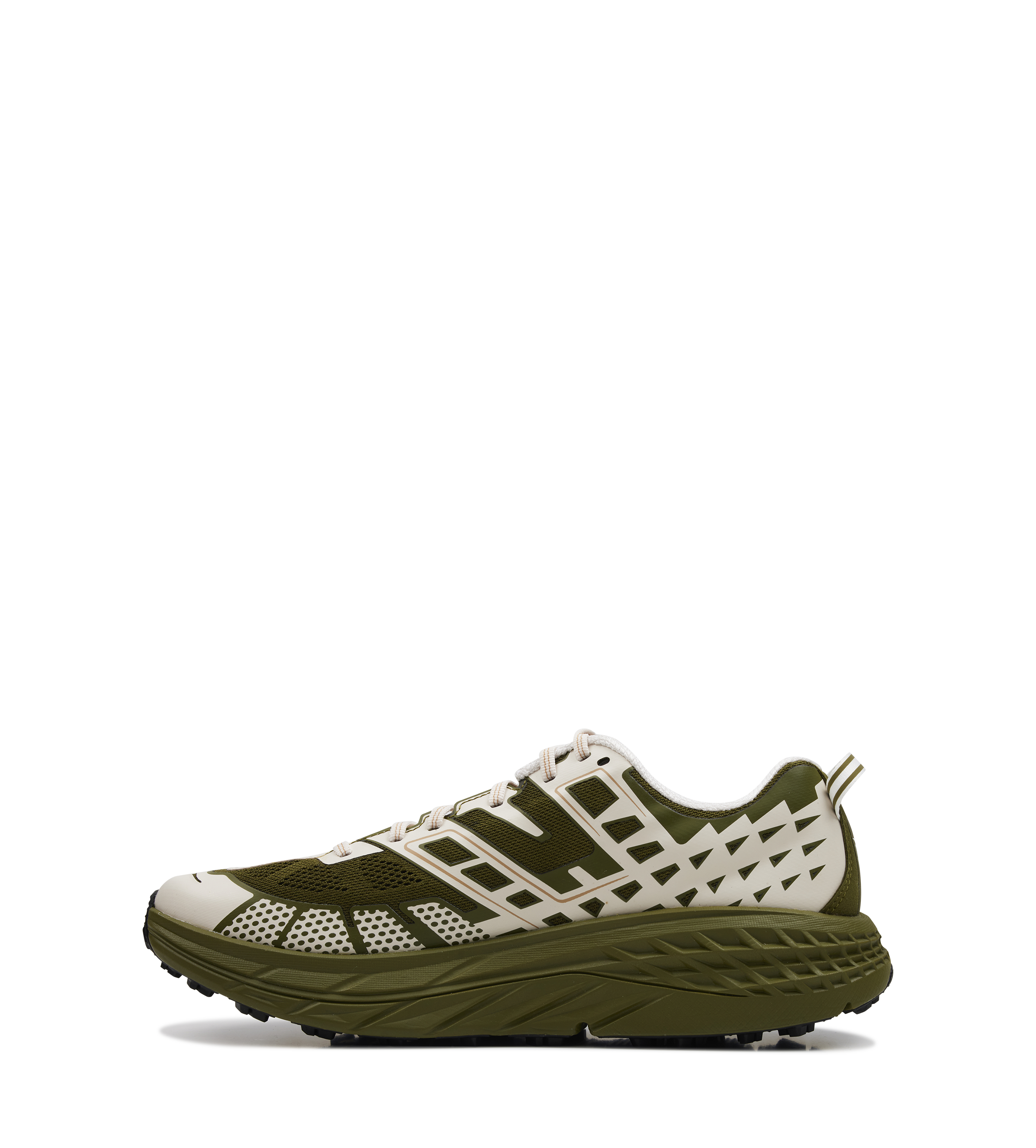 HOKA Speedgoat 2 Sneakers in Moss Green / Rose Cream