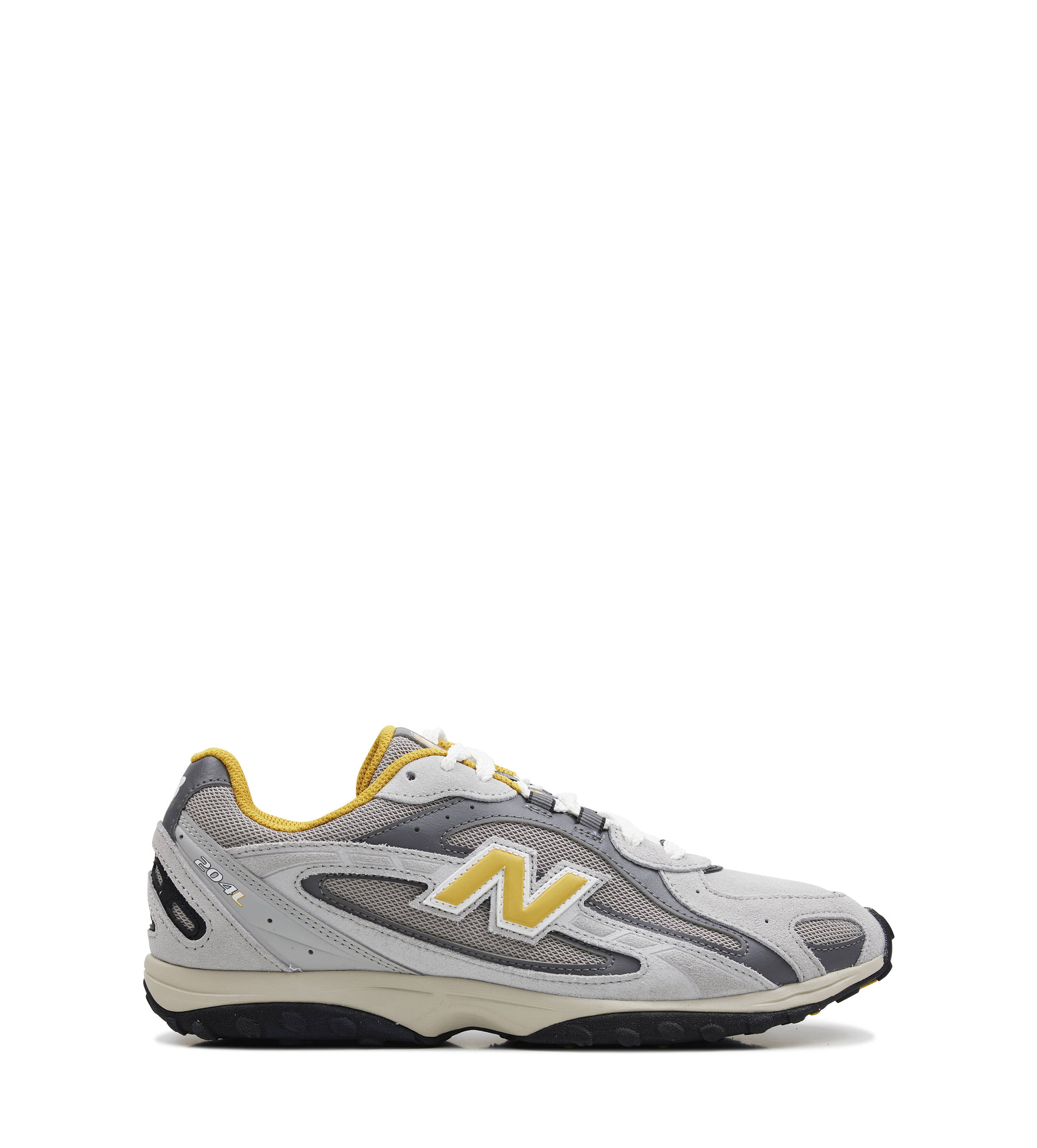 New Balance 2004L Sneakers in Grey and Yellow
