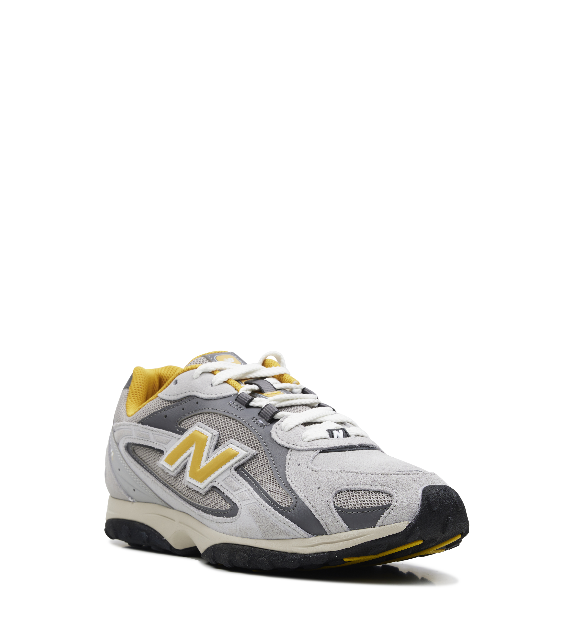 New Balance 2004L Sneakers in Grey and Yellow