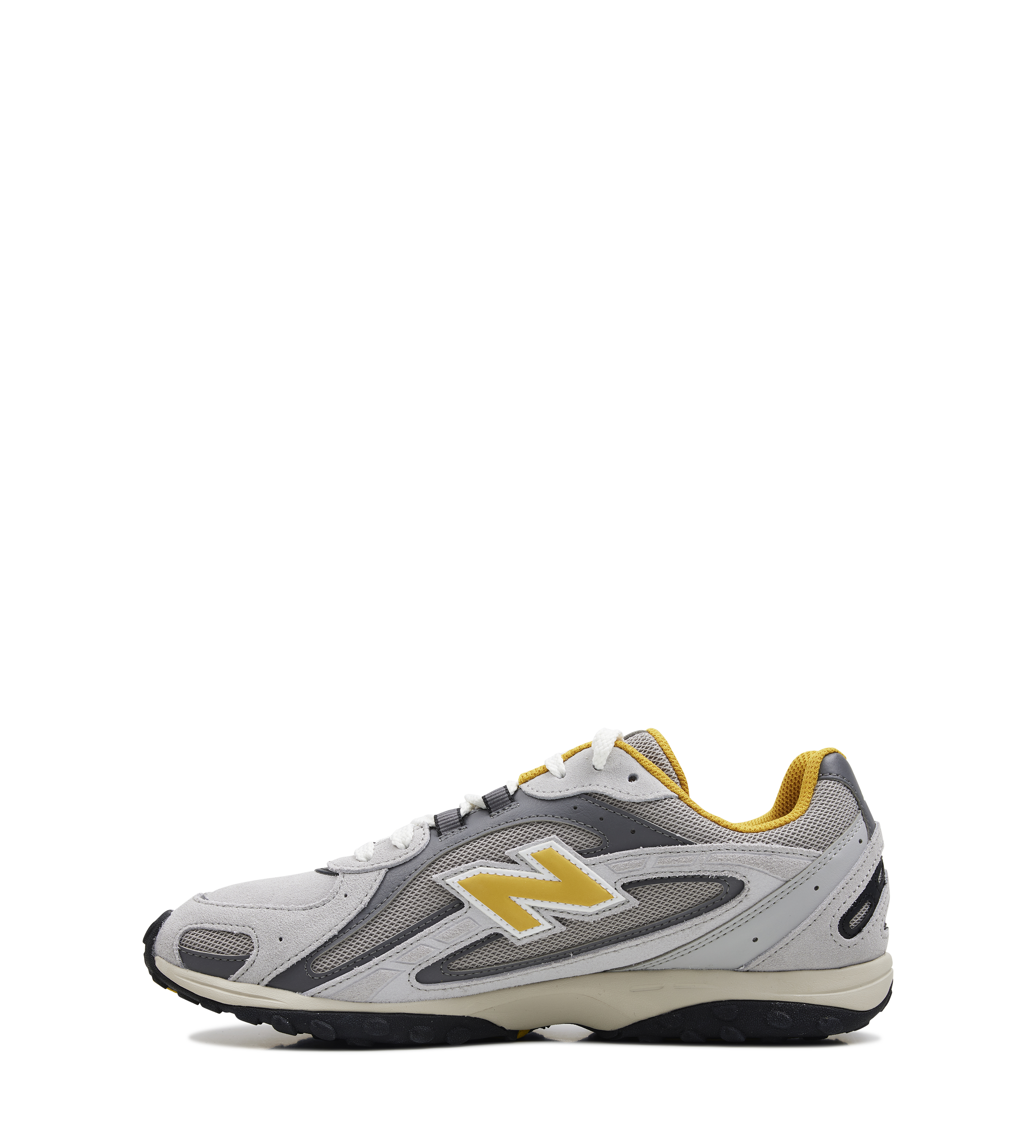 New Balance 2004L Sneakers in Grey and Yellow