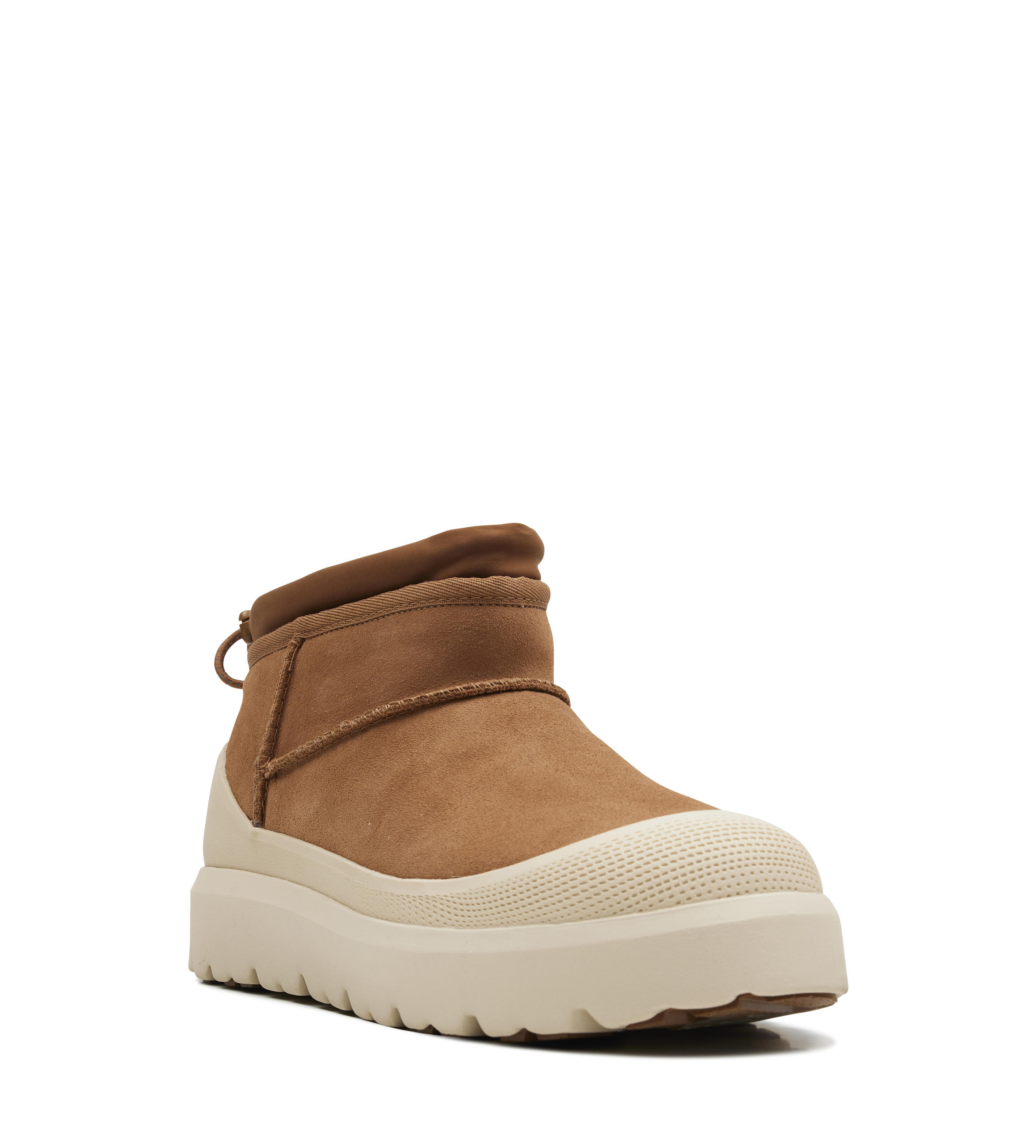 UGG Classic Ultra Mini Weather Hybrid Boots in Chestnut
