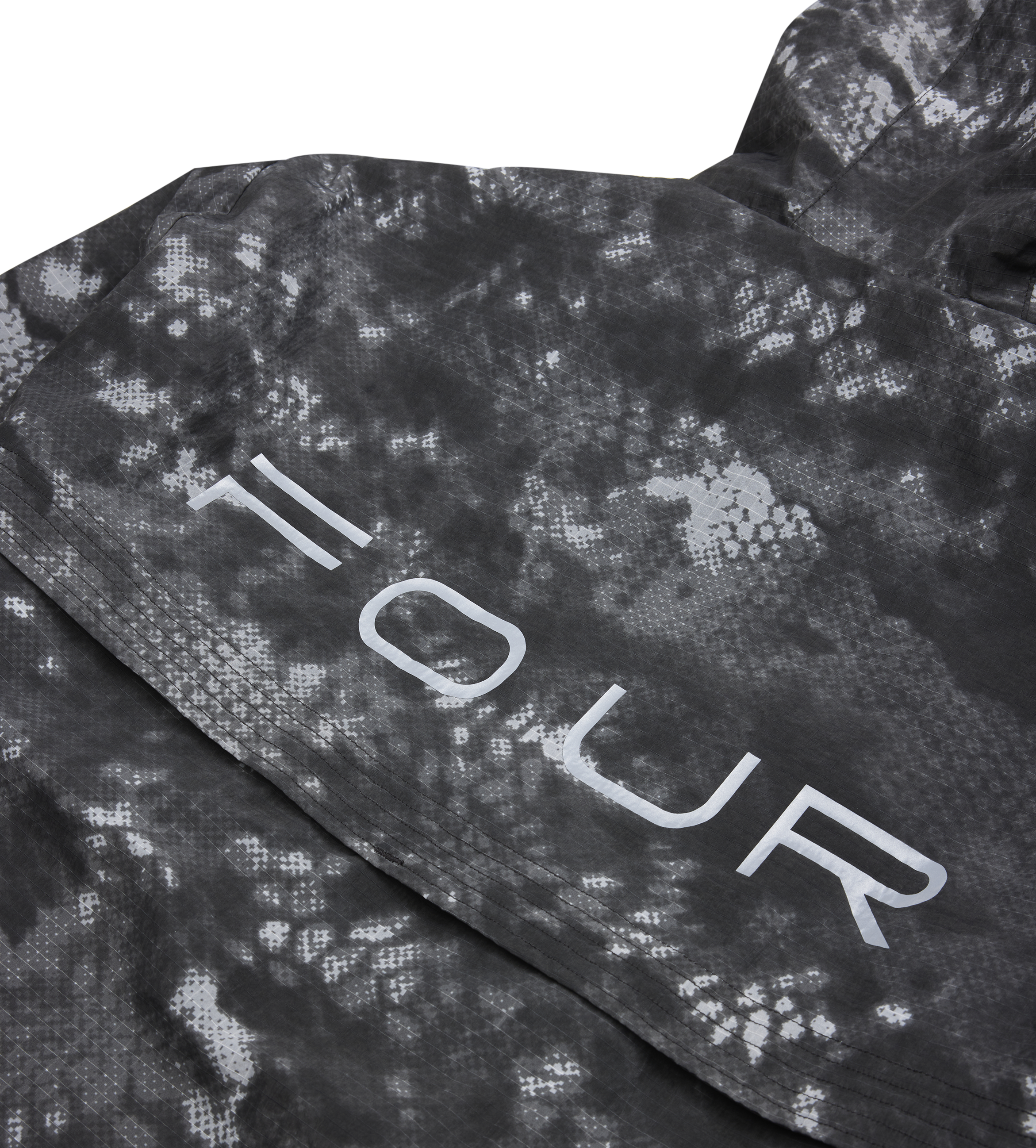 Sportswear Windbreaker Jacket Grey Camo