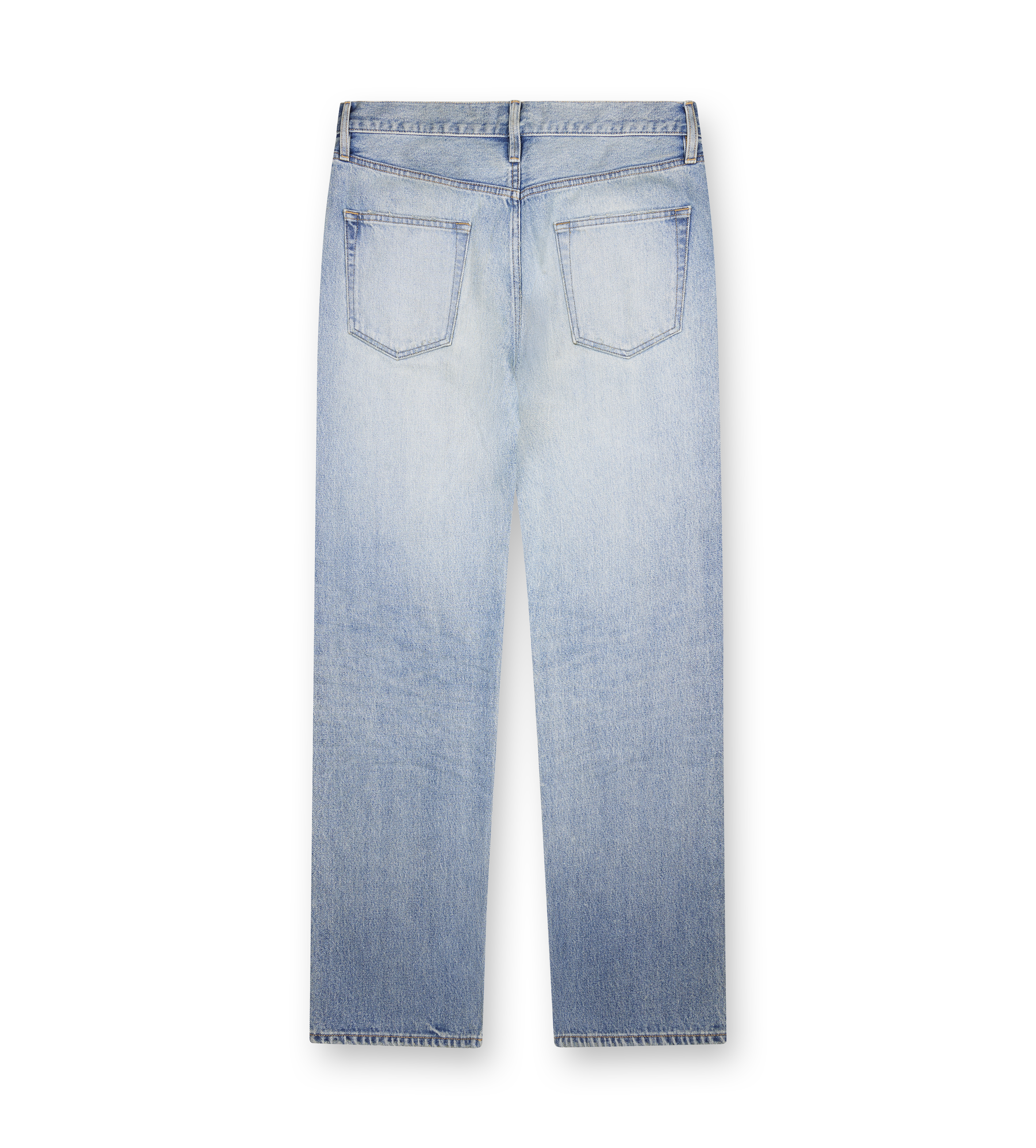 Fear of God Straight-Leg Jeans with Destroyed Finish