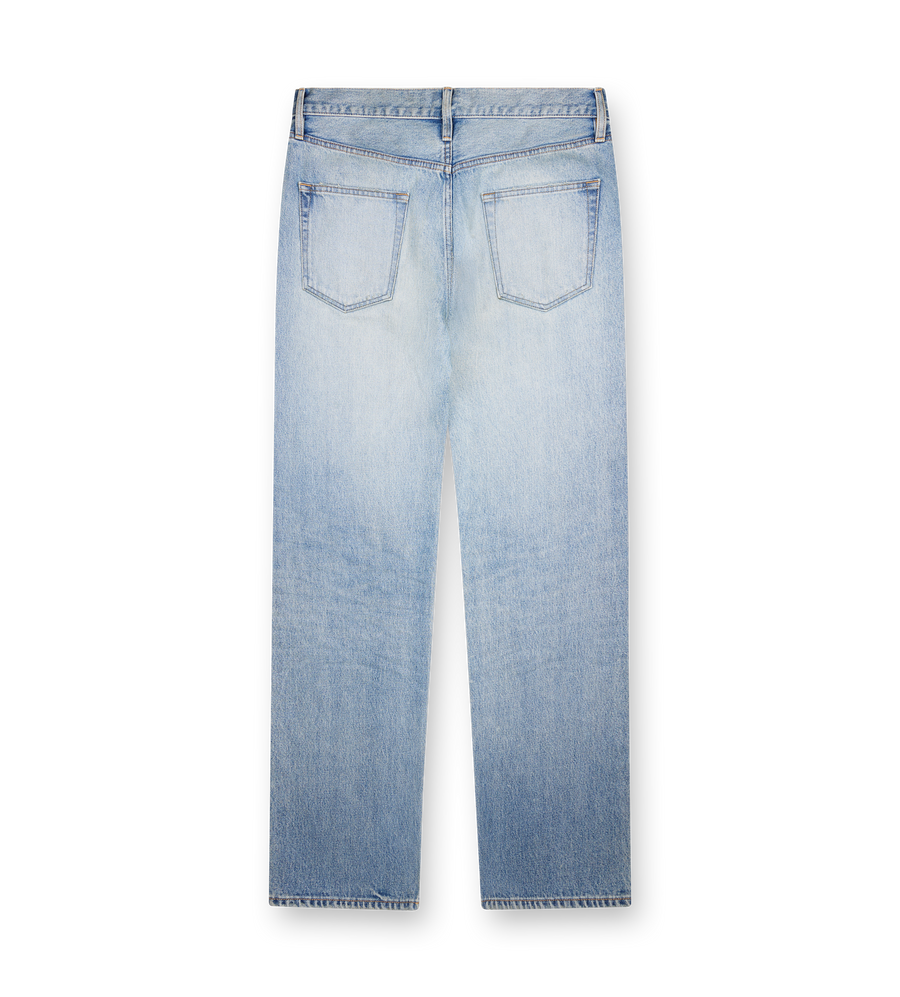 Fear of God Straight-Leg Jeans with Destroyed Finish