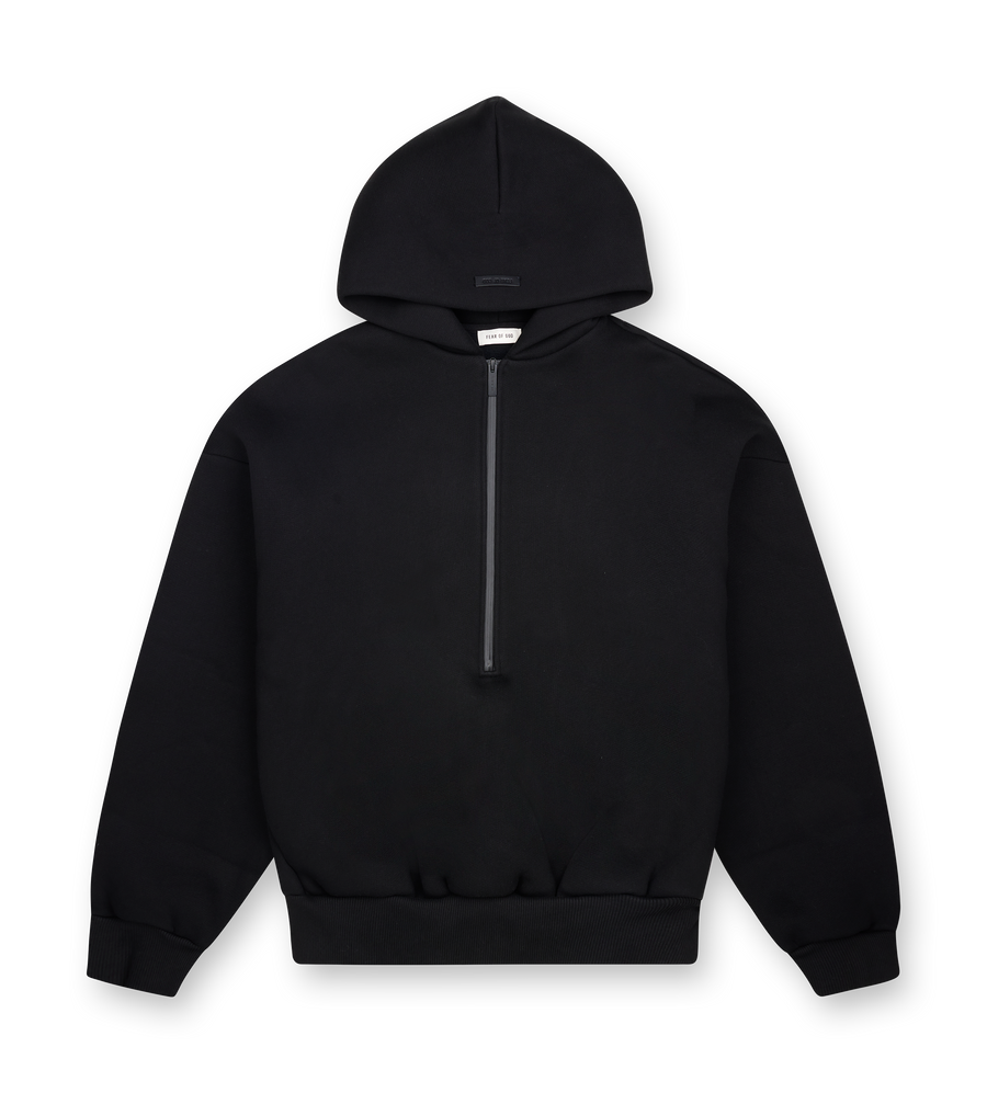 Fear of God Athletics Half Zip Hoodie in Black