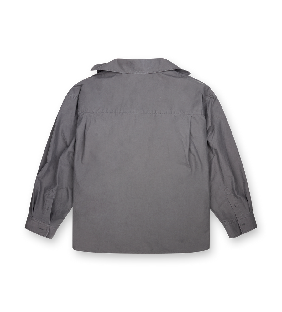 Balenciaga x Automobili Lamborghini Layered Poplin Shirt in Grey