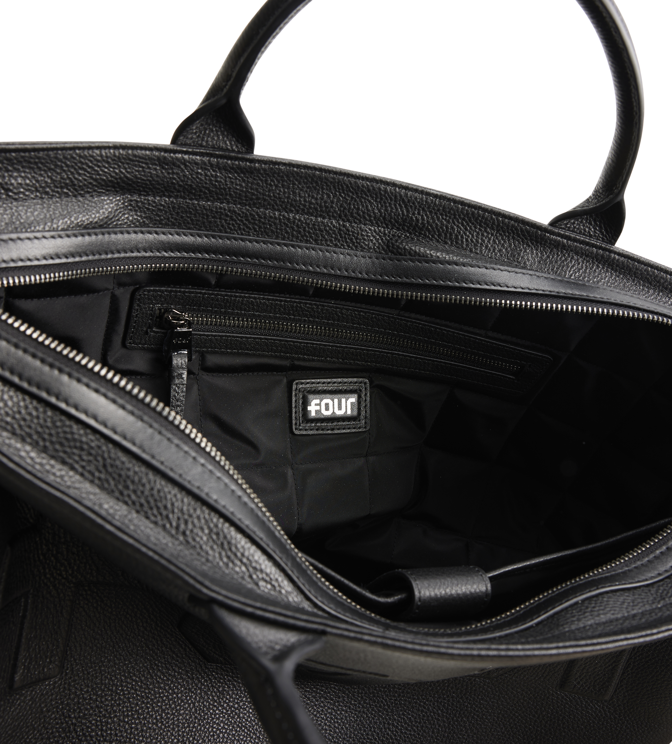 Leather Shopper