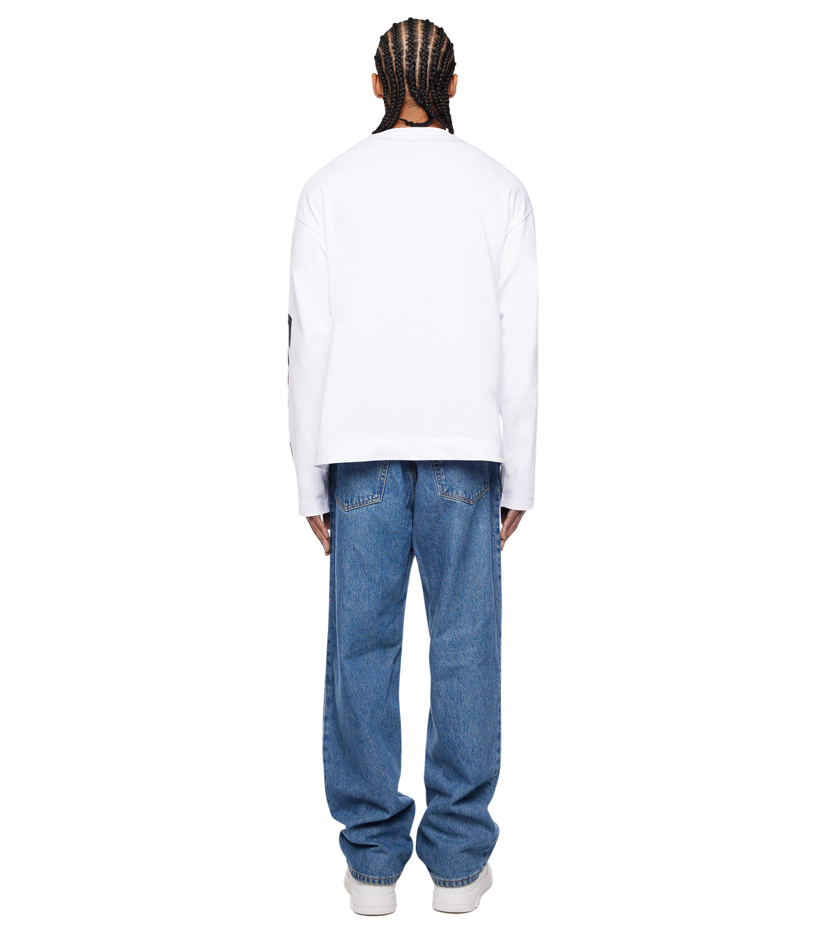 Reconstructed Circles Longsleeve White