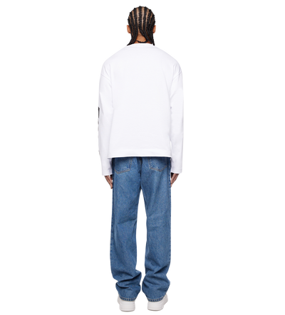 Reconstructed Circles Longsleeve White