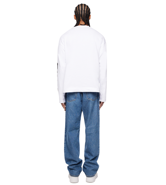 Reconstructed Circles Longsleeve White