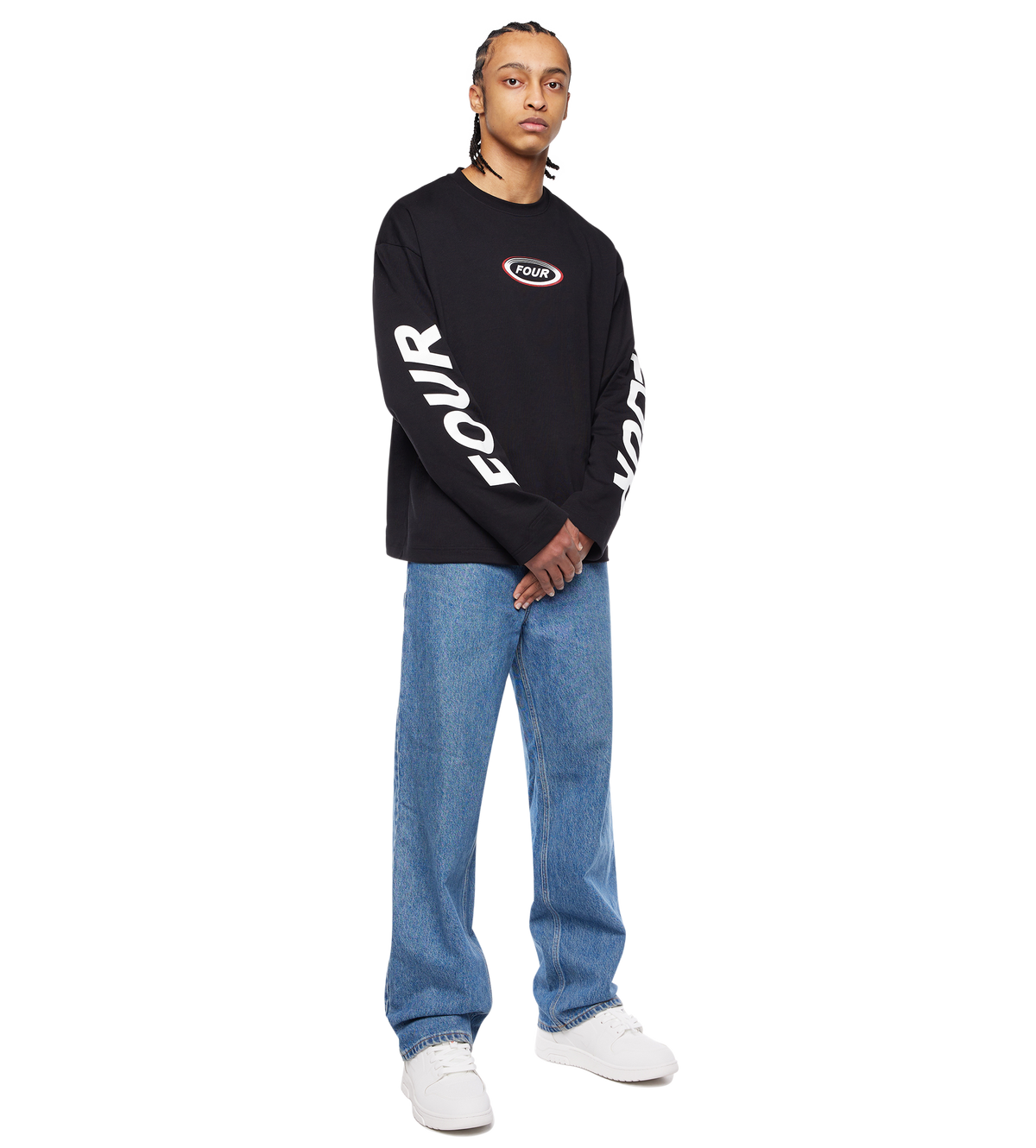 Reconstructed Circles Longsleeve Black