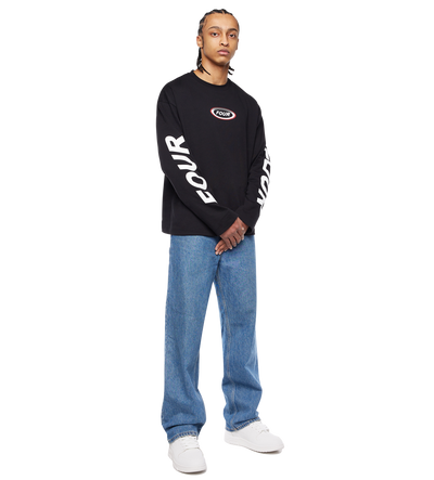 Reconstructed Circles Longsleeve Black