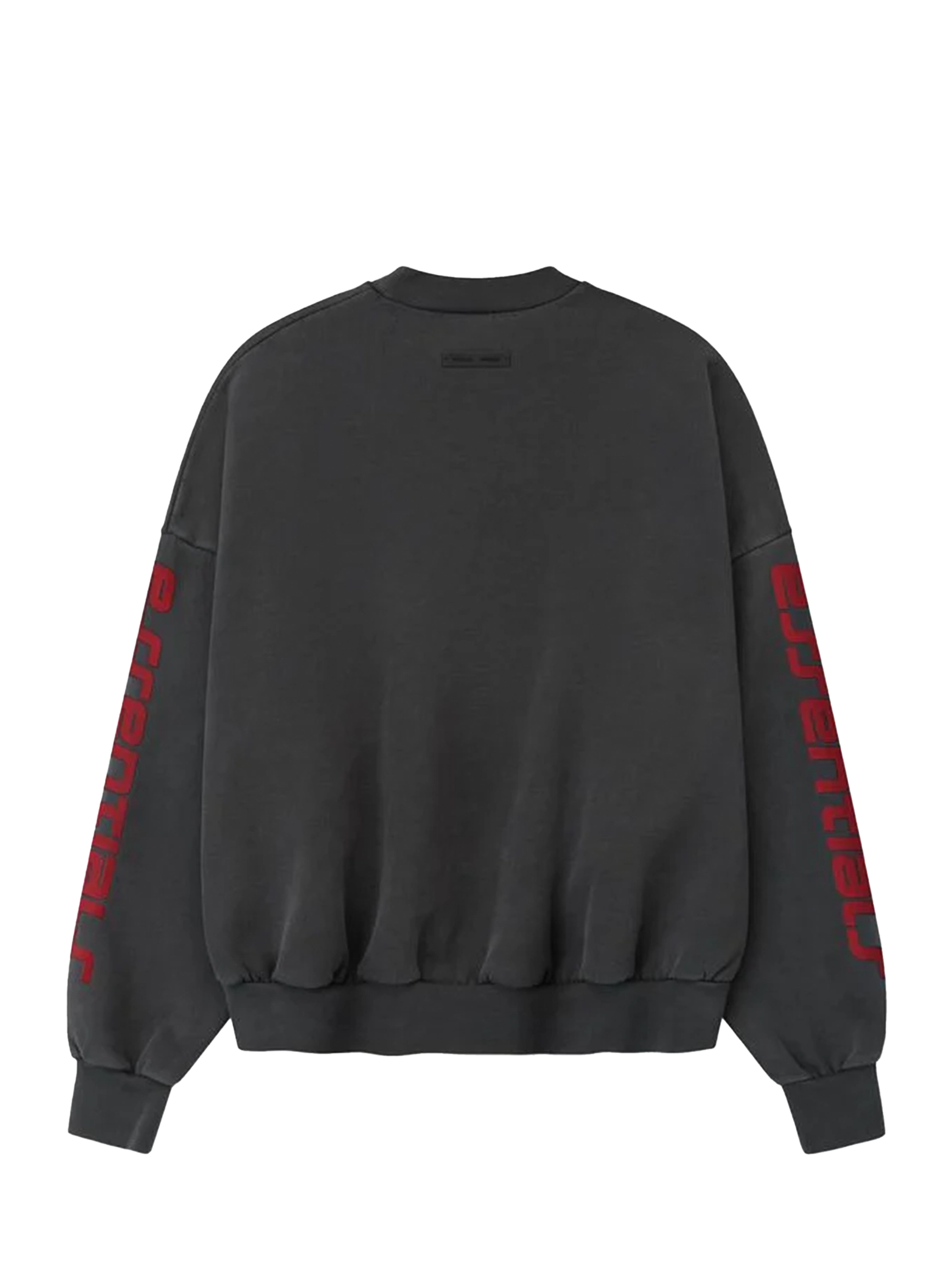 Fear of God Zwaar fleece cropped relaxed sweatshirt in ijzergrijs