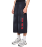 After 4PM Destroyed Wide Shorts Black