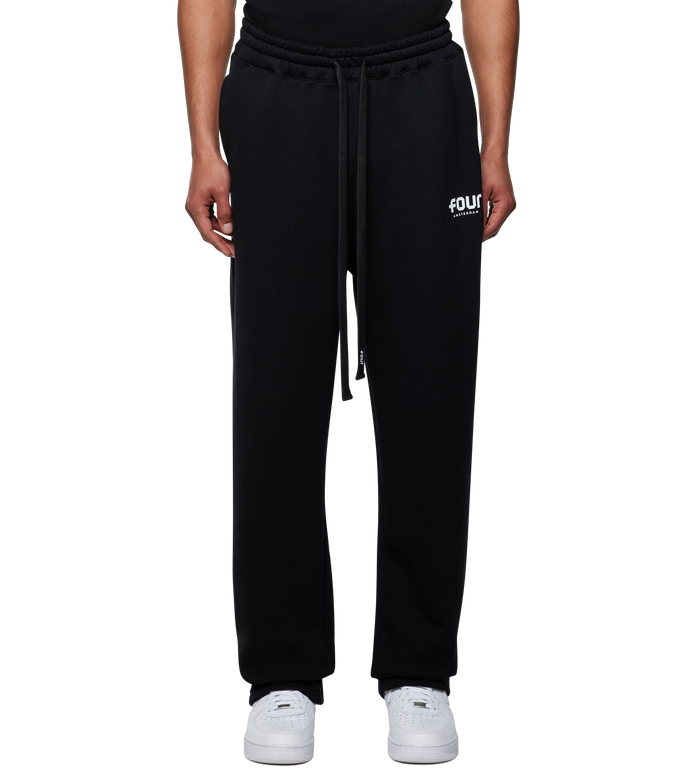 Logo Straight Leg Black