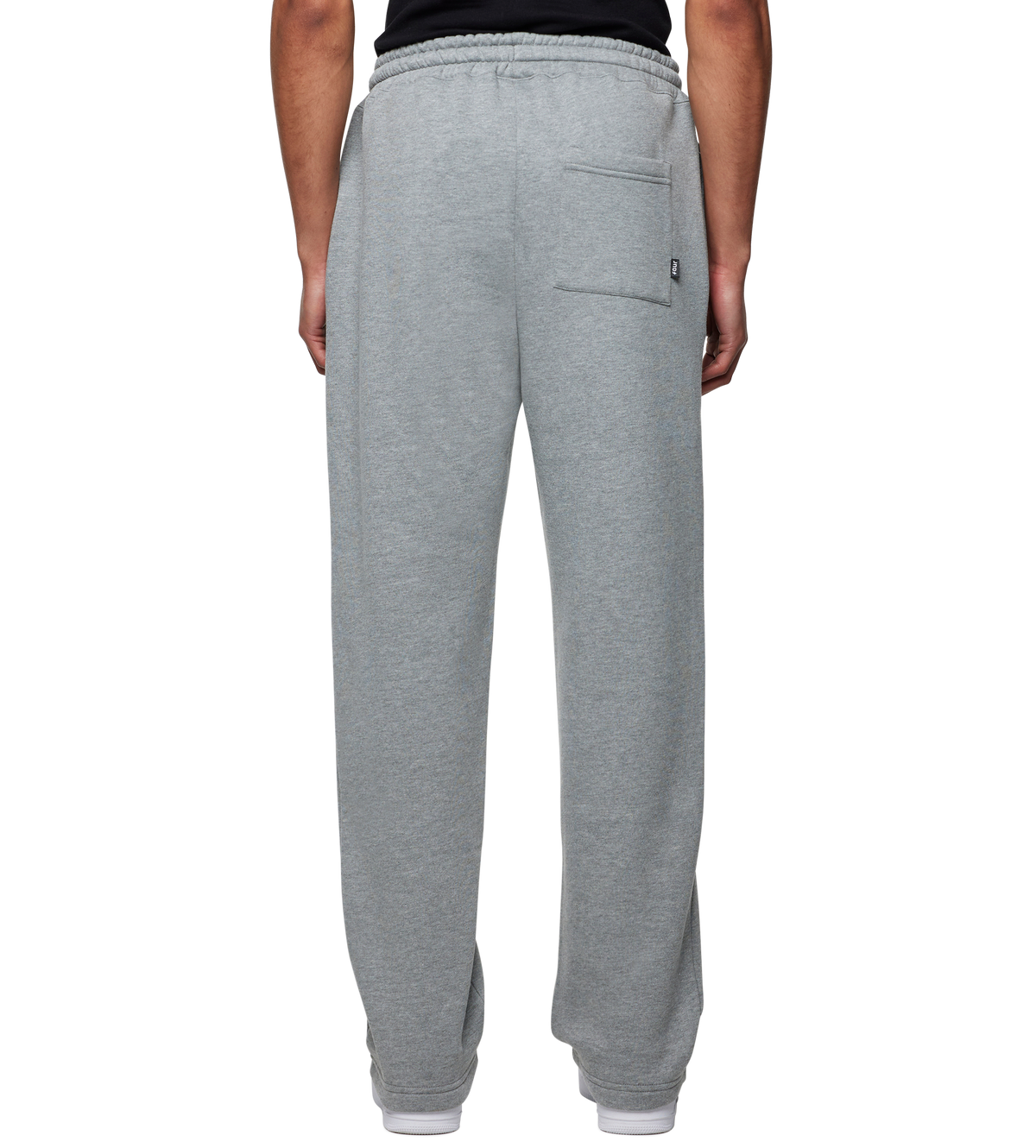 Logo Straight Leg Grey Melange