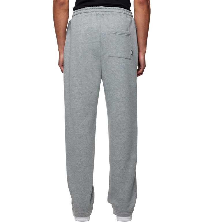 Logo Straight Leg Grey Melange