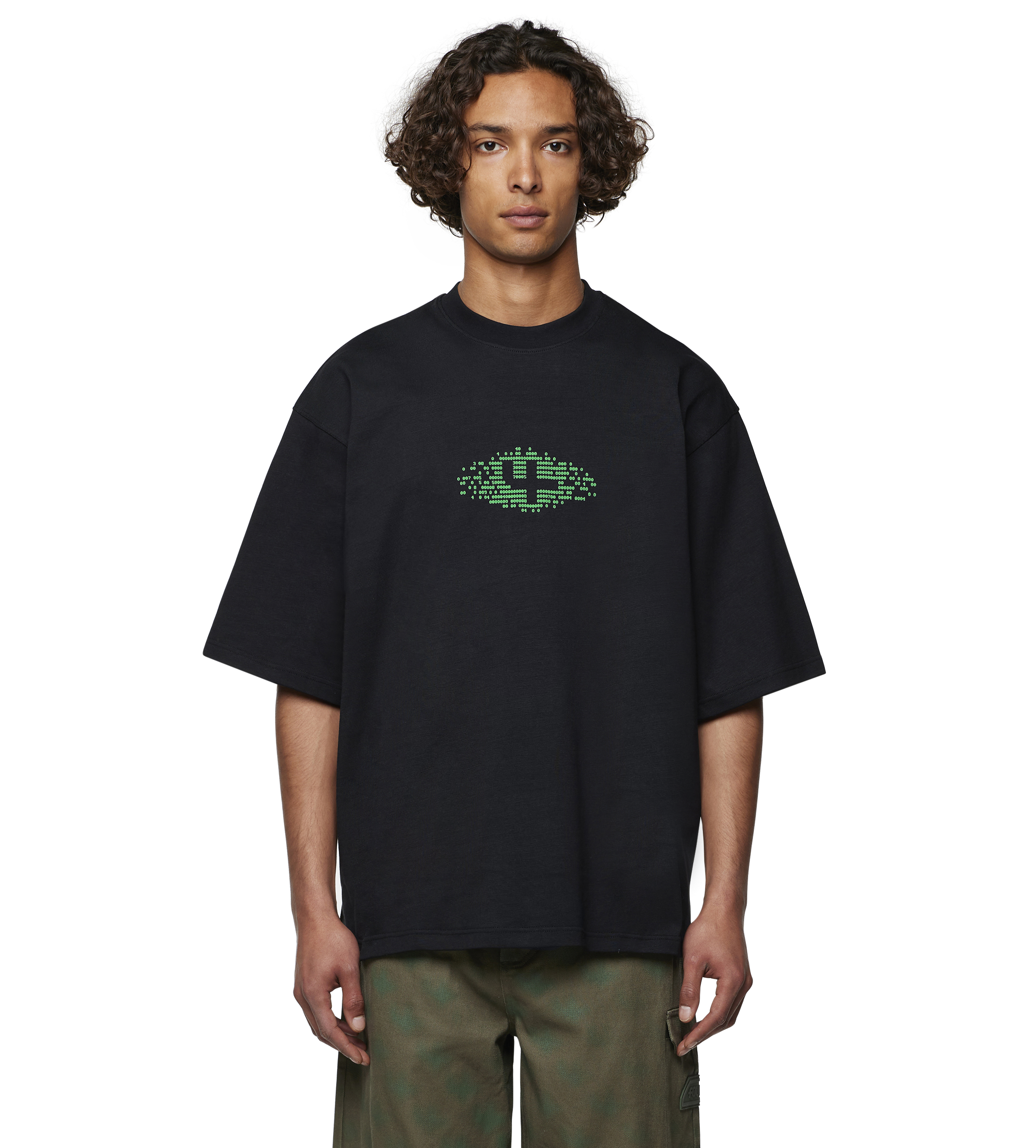 Computer T-shirt Black