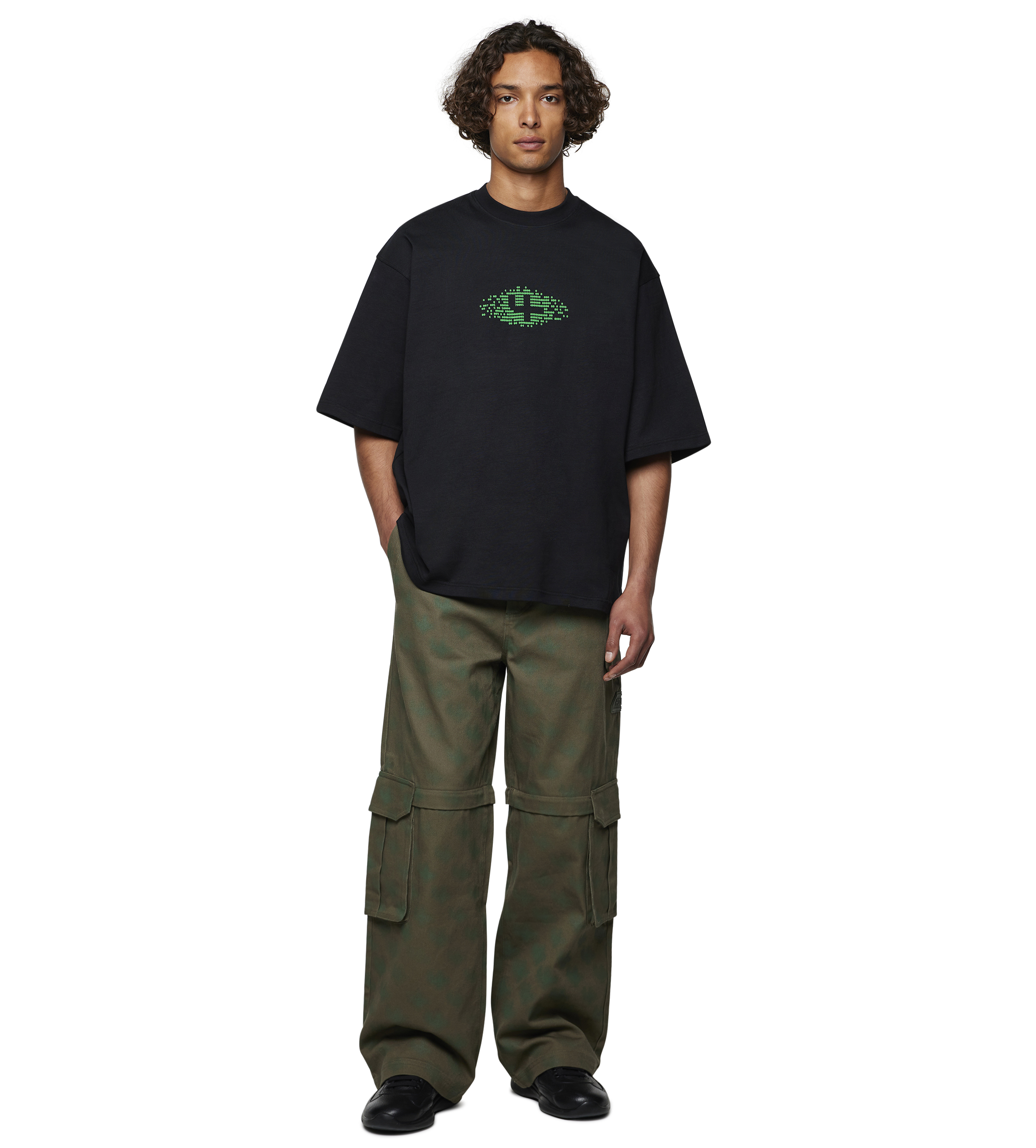 Computer T-shirt Black