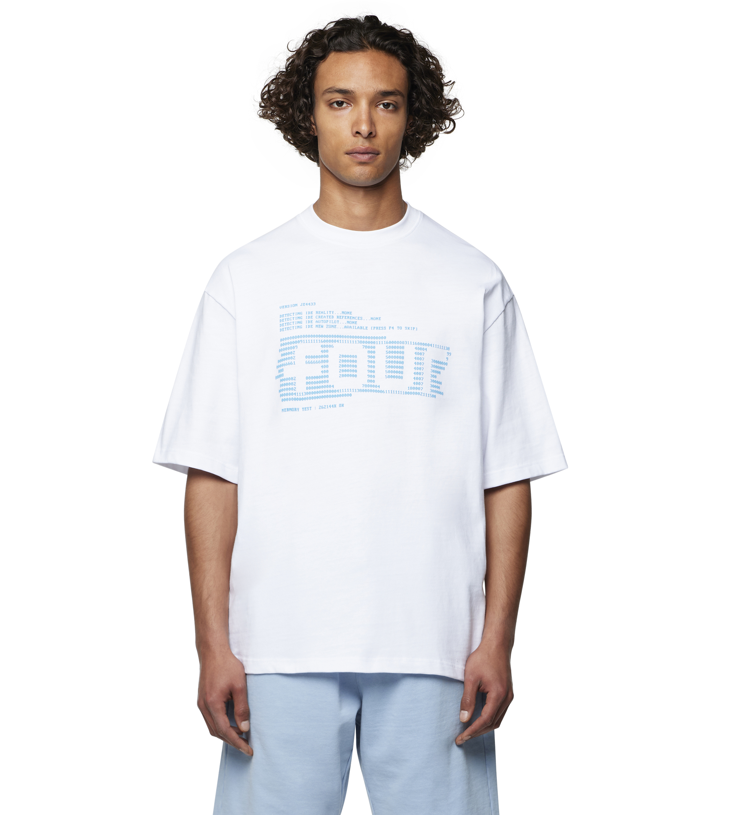 Digital Logo T-shirt White