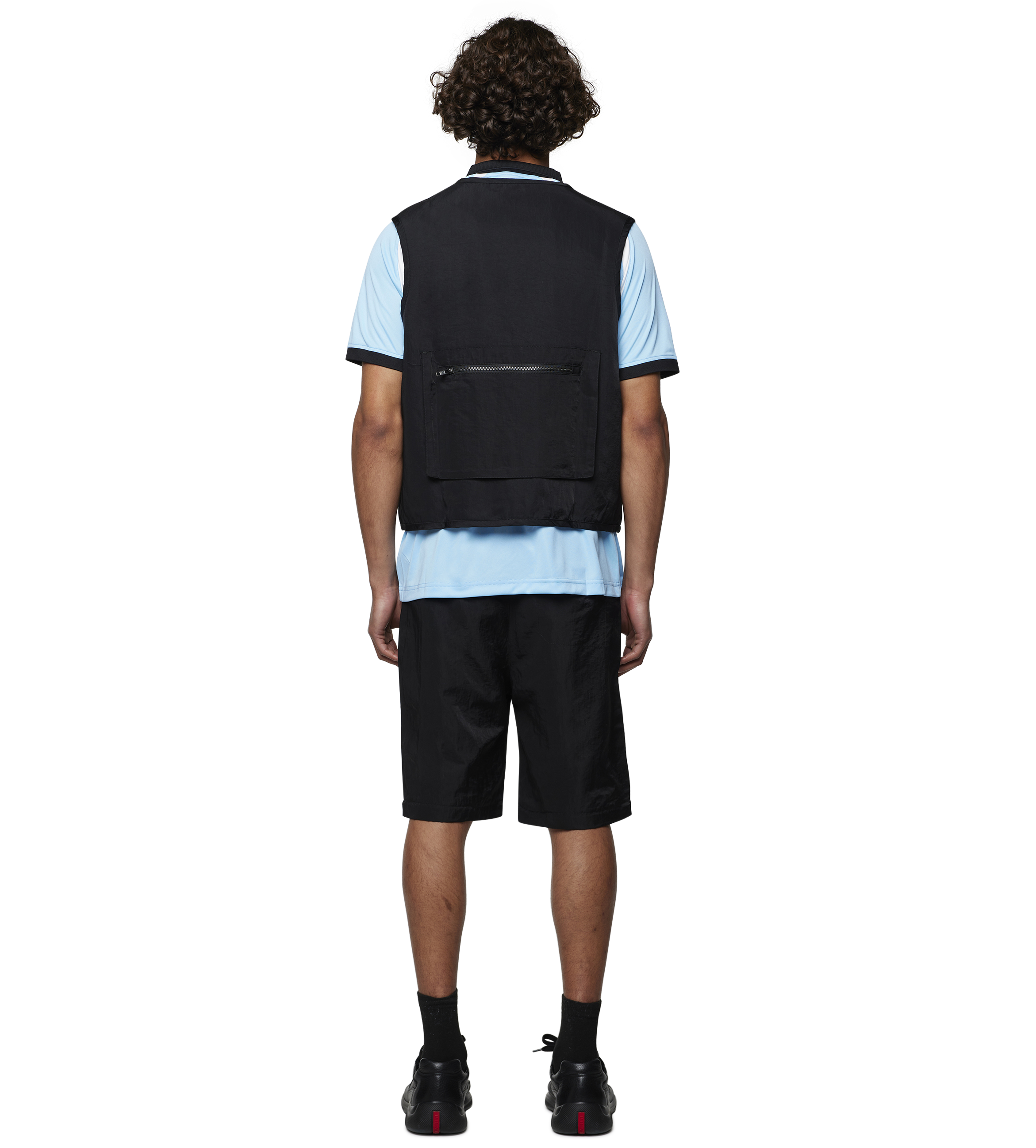 Utility Zip Up Vest - C9 Square Logo - Black