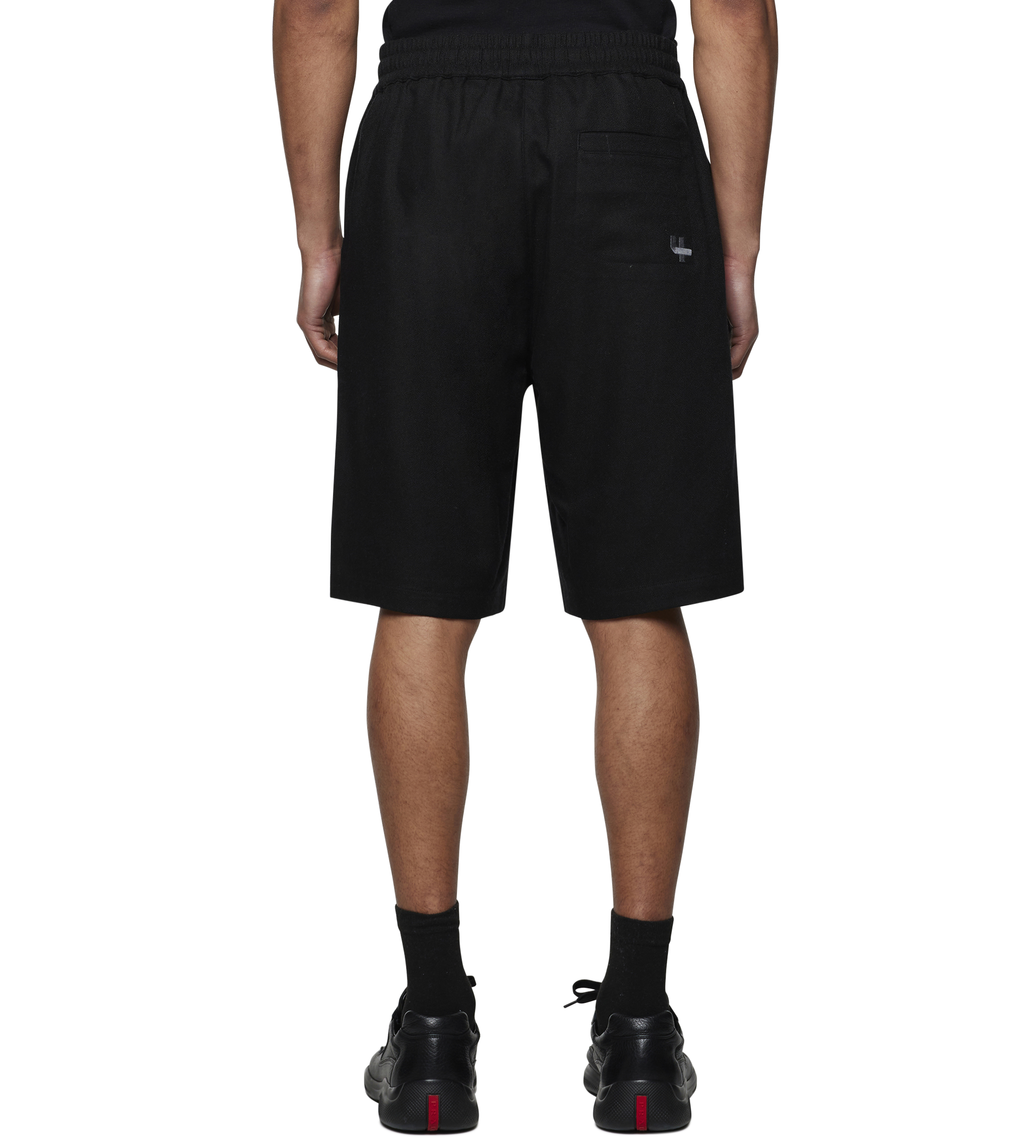 Logo Woven Shorts Black