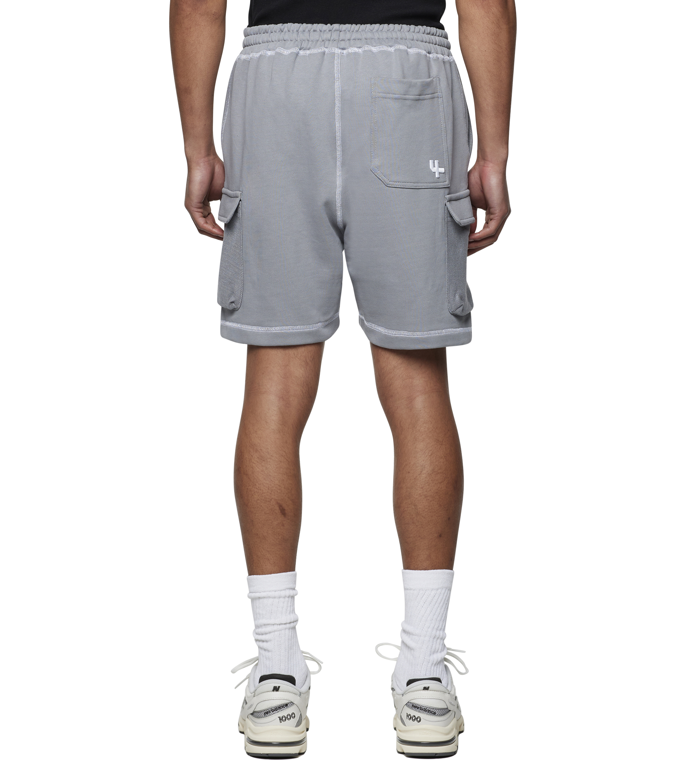 Inside Out Cargo Shorts Mockingbird Grey