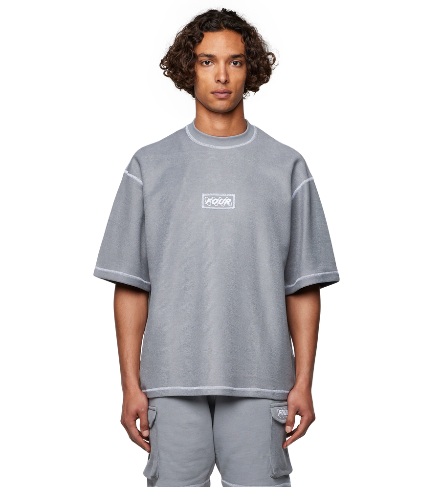 Inside Out T-shirt Mockingbird Grey