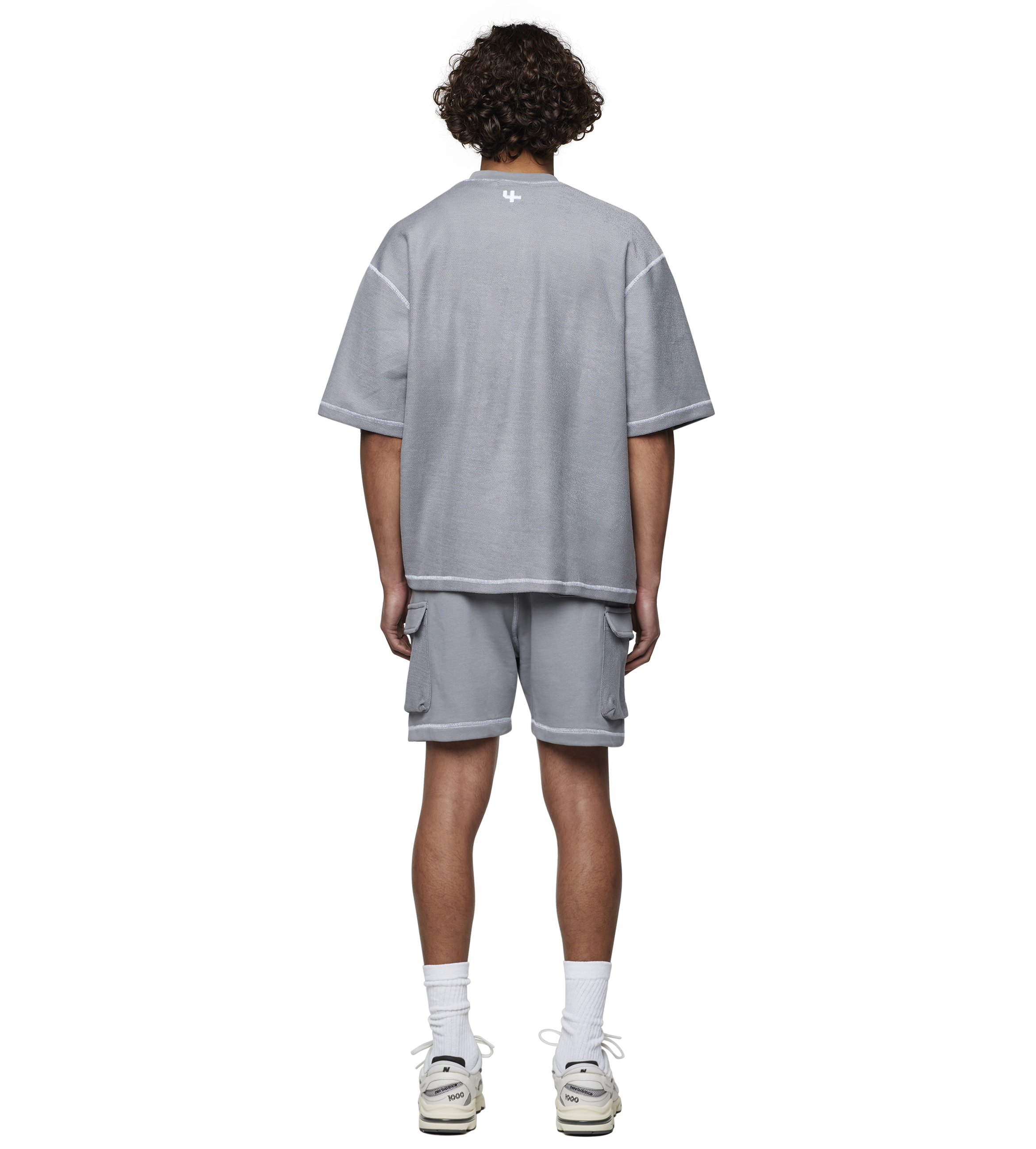 Inside Out T-shirt Mockingbird Grey
